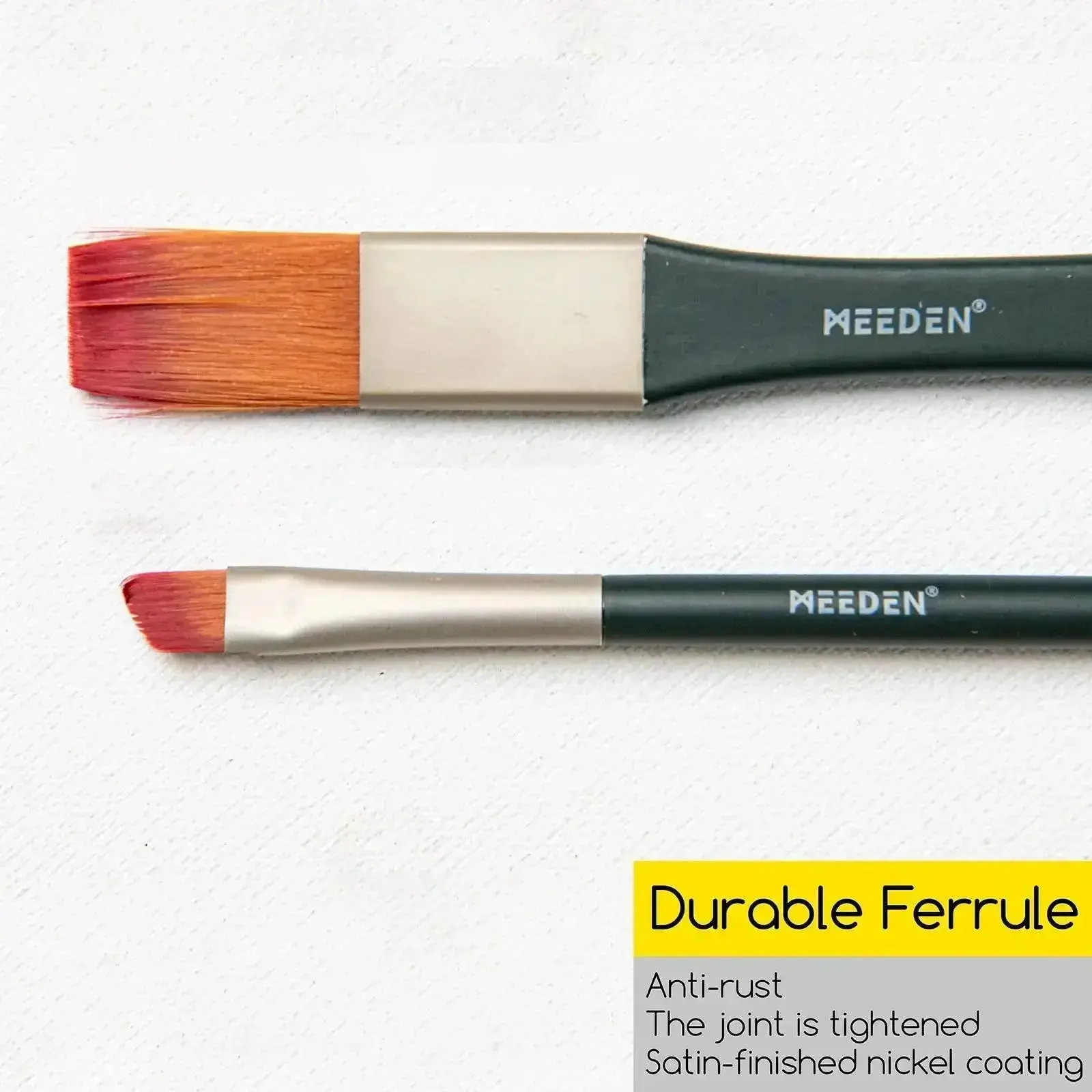 MEEDEN Acrylic Paint Brushes, 10 Pieces - Image 5