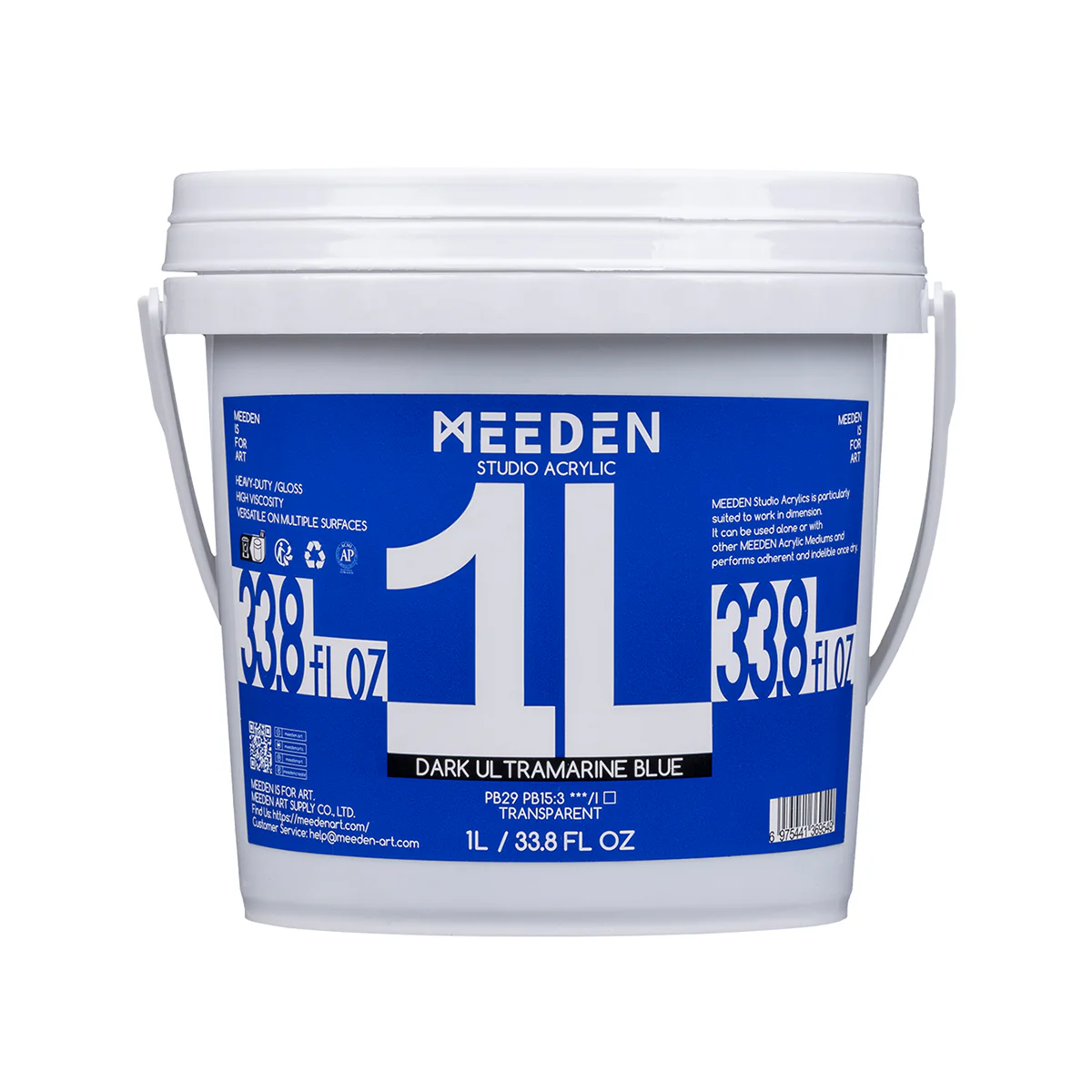 MEEDEN Studio Acrylic Paint,  1 L / 33.8 oz - Image 25