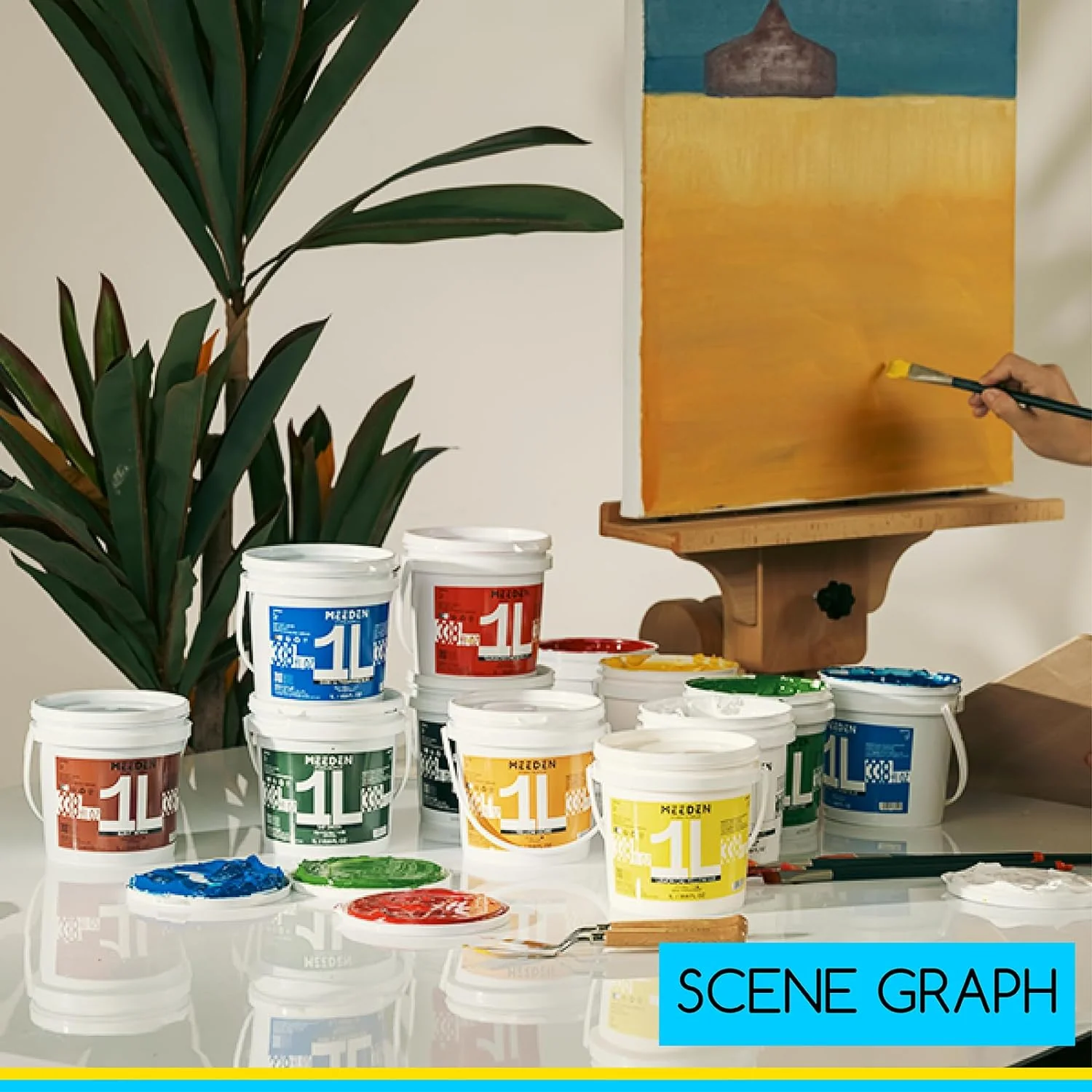 MEEDEN Studio Acrylic Paint,  1 L / 33.8 oz - Image 7