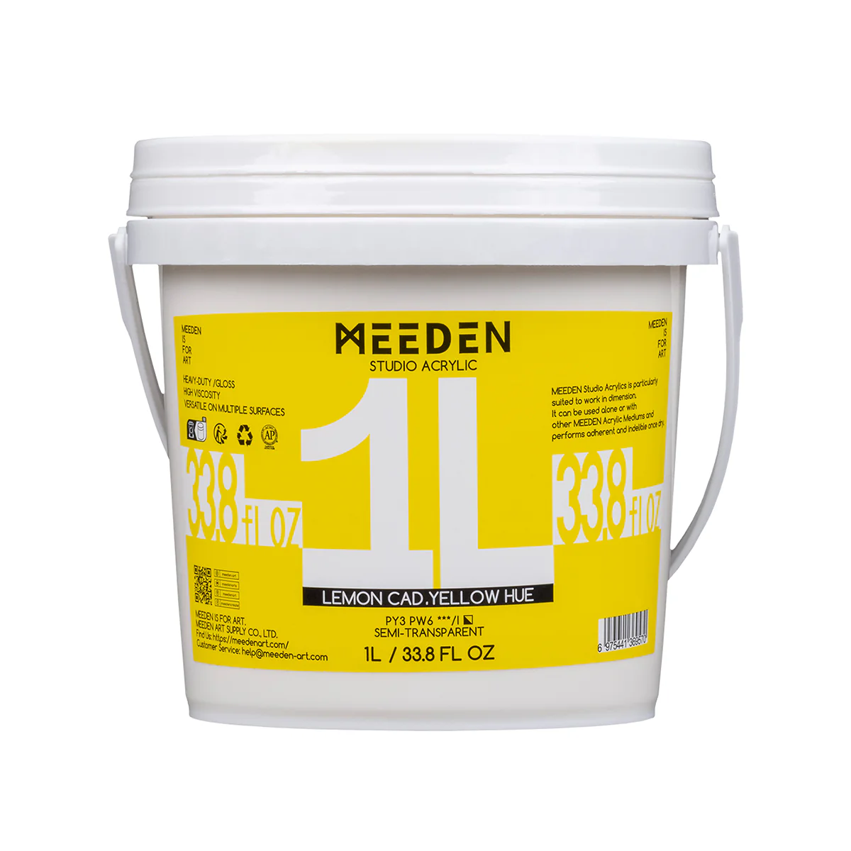 MEEDEN Studio Acrylic Paint,  1 L / 33.8 oz - Image 10
