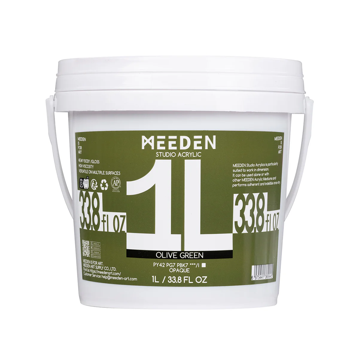 MEEDEN Studio Acrylic Paint,  1 L / 33.8 oz - Image 19