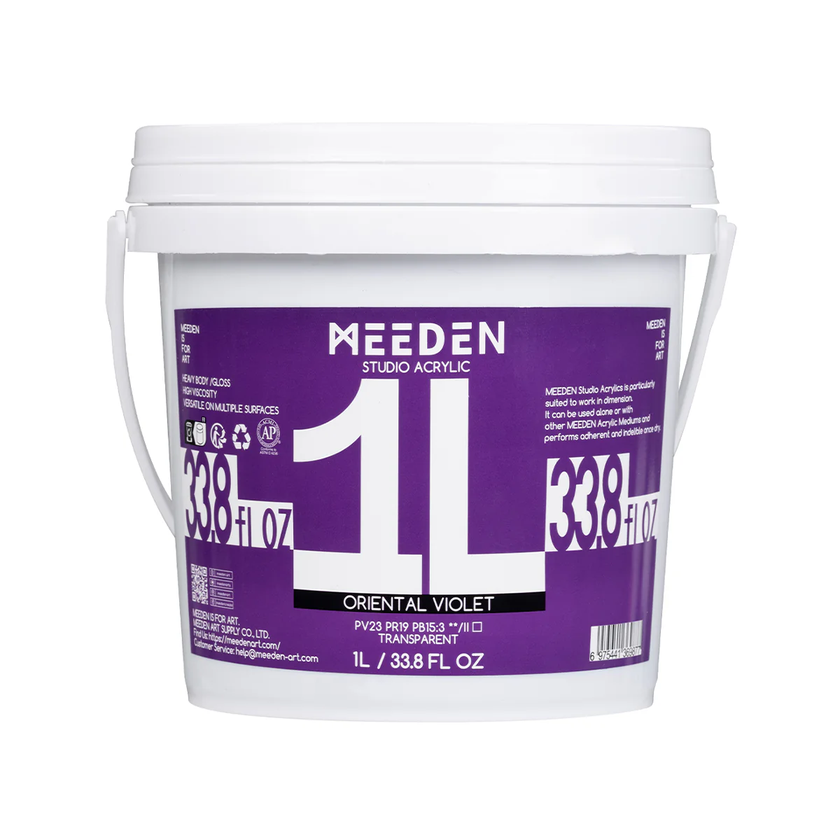 MEEDEN Studio Acrylic Paint,  1 L / 33.8 oz - Image 27
