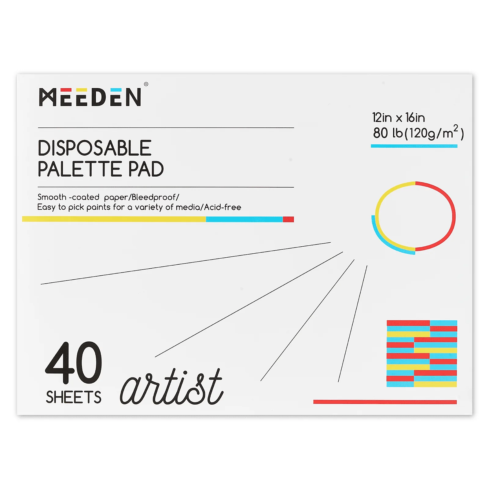 MEEDEN Artist Palette Paper Pad - Image 5
