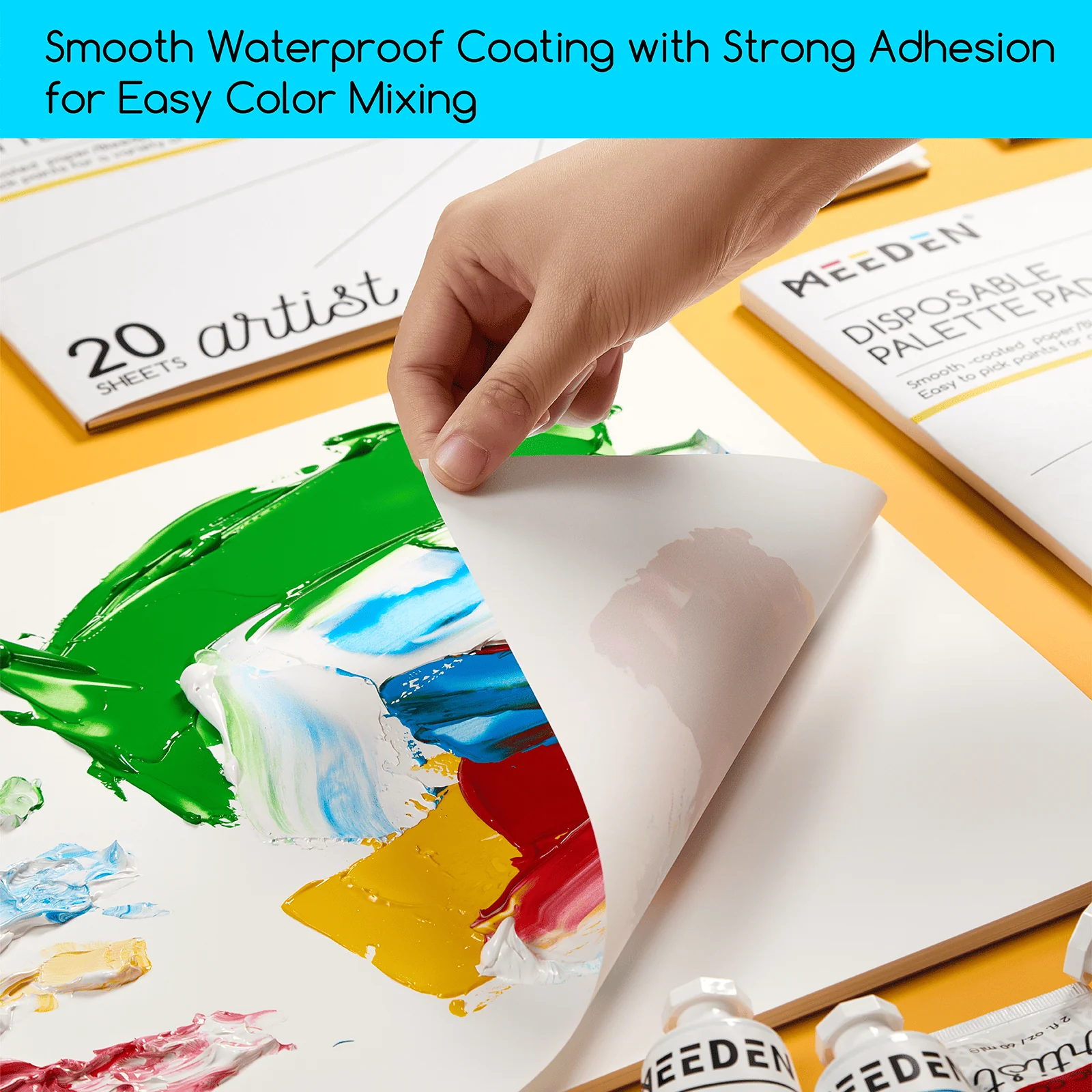 MEEDEN Artist Palette Paper Pad - Image 8
