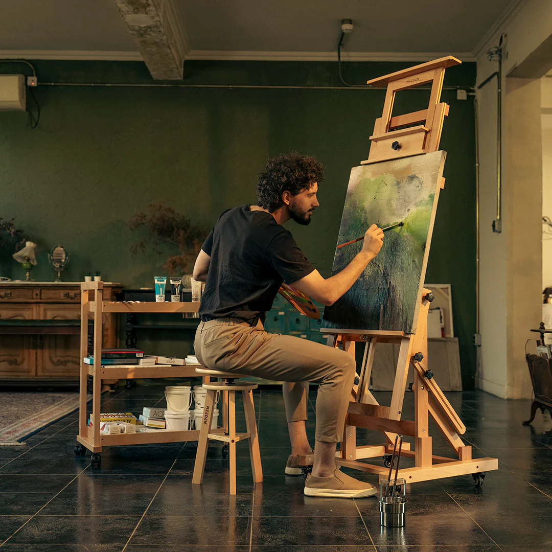 MEEDEN Deluxe Multi-Function Heavy Duty Large Artist Easel-DHJ-3 - Image 6