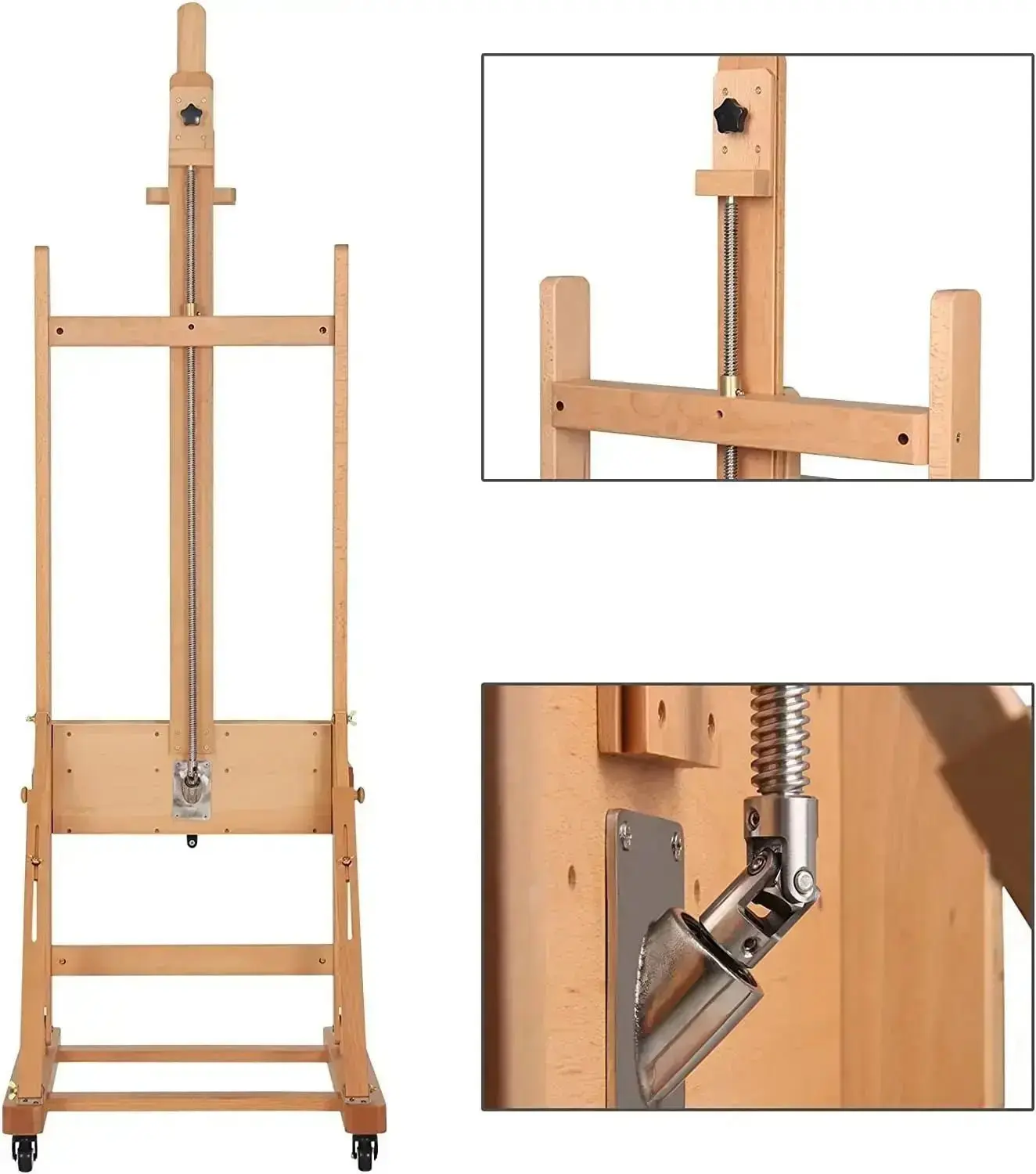 MEEDEN Deluxe Crank Adjusting Master Artist Easel Stand- W15S - Image 9