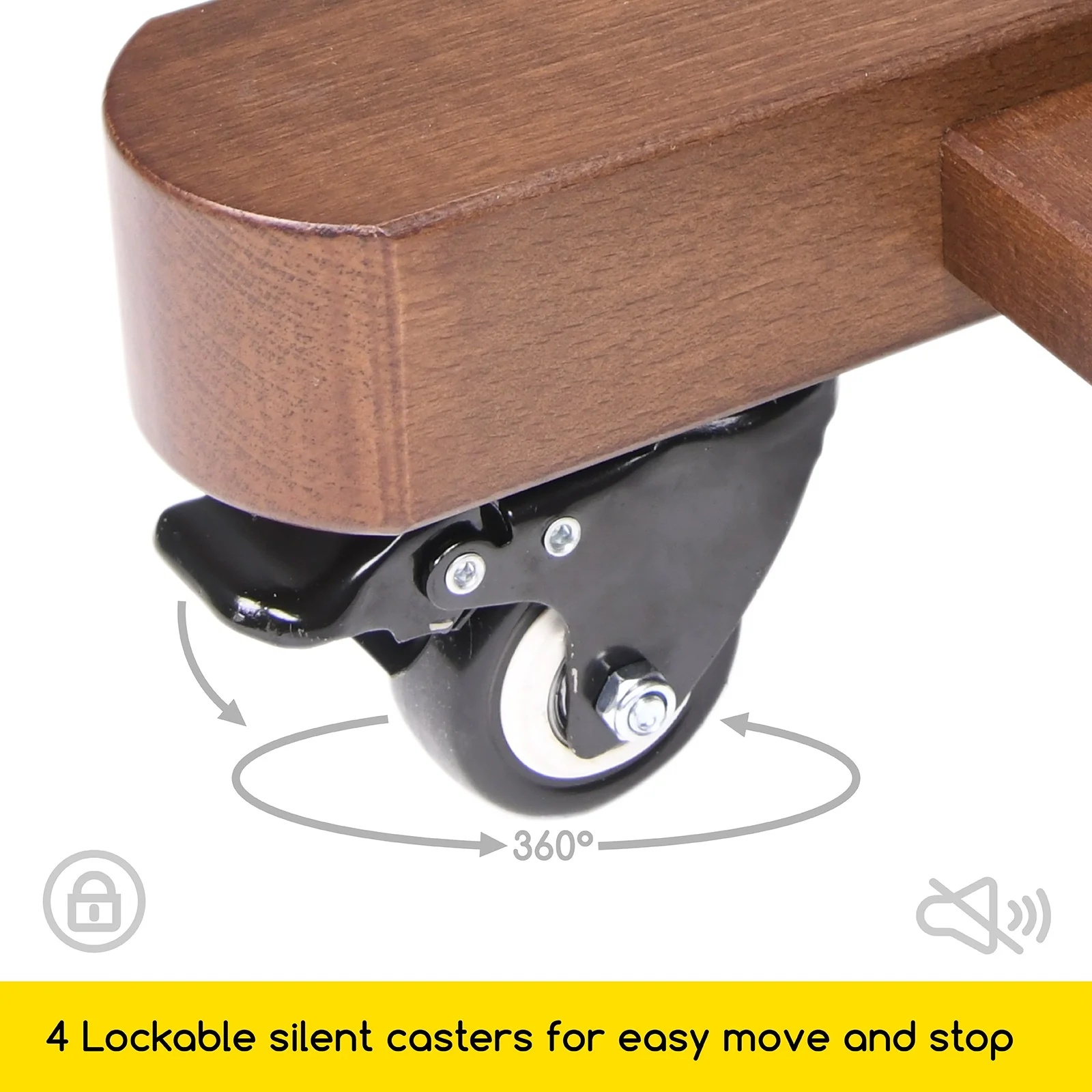 MEEDEN Extra Large Heavy Duty Artist Easel Stand-Walnut- W11 - Image 7
