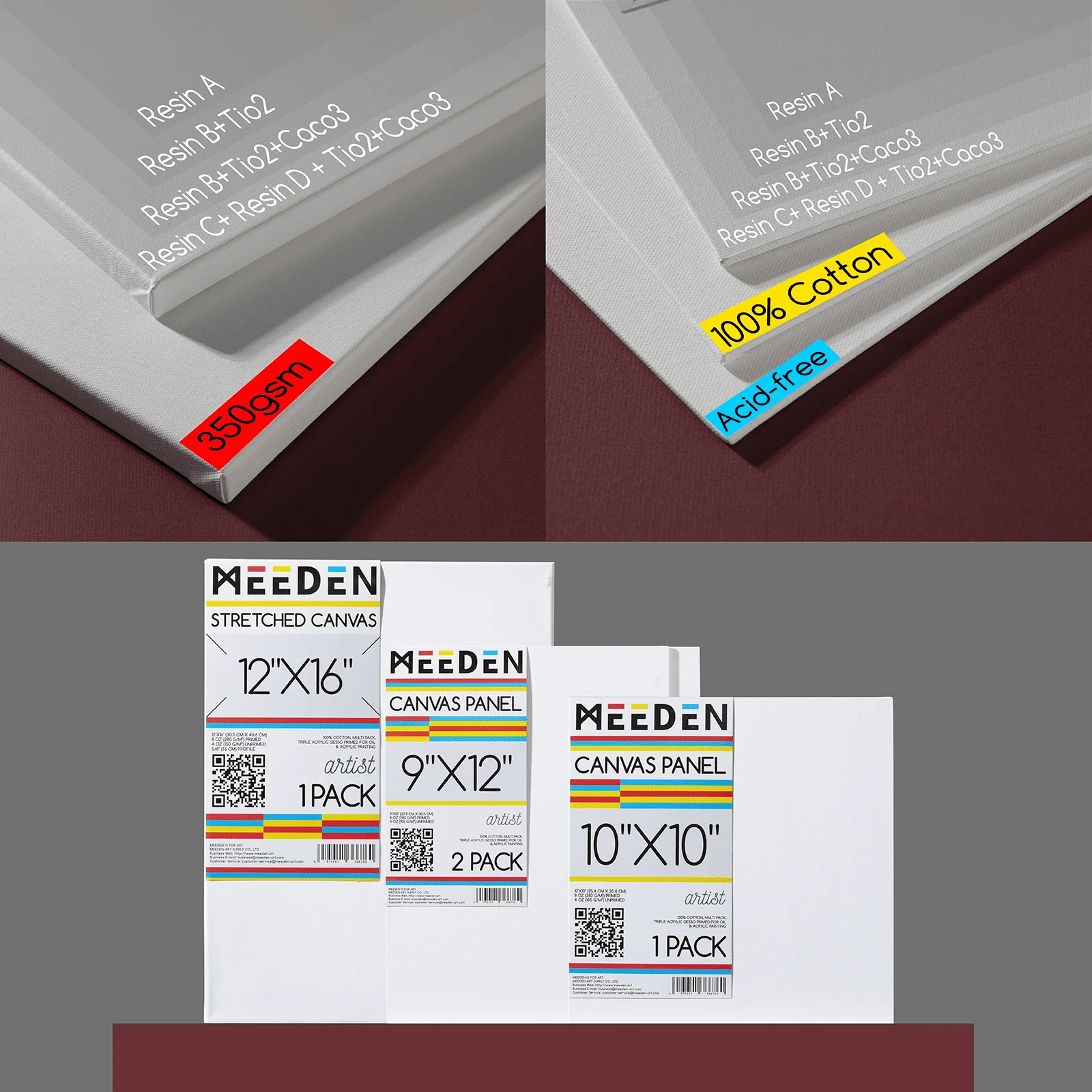 MEEDEN Artist Oil Painting Set with Sketch Easel Box - Image 6