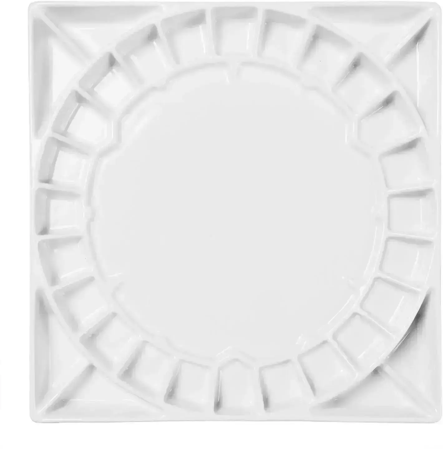 MEEDEN Large Artist Porcelain Ceramic Palette With Lid Cover - Image 7