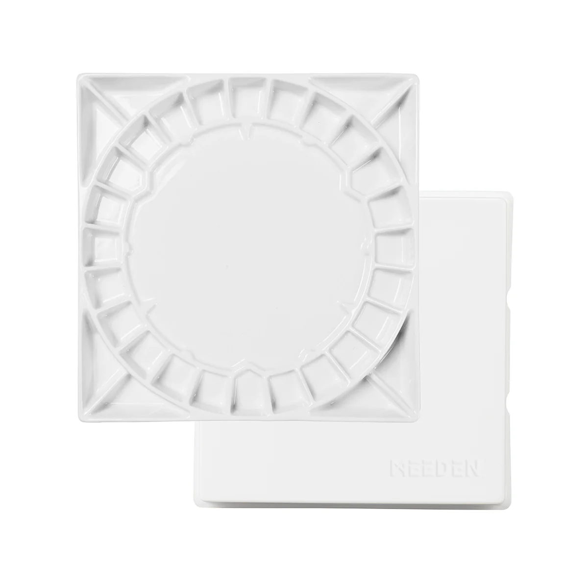 MEEDEN Large Artist Porcelain Ceramic Palette With Lid Cover - Image 8