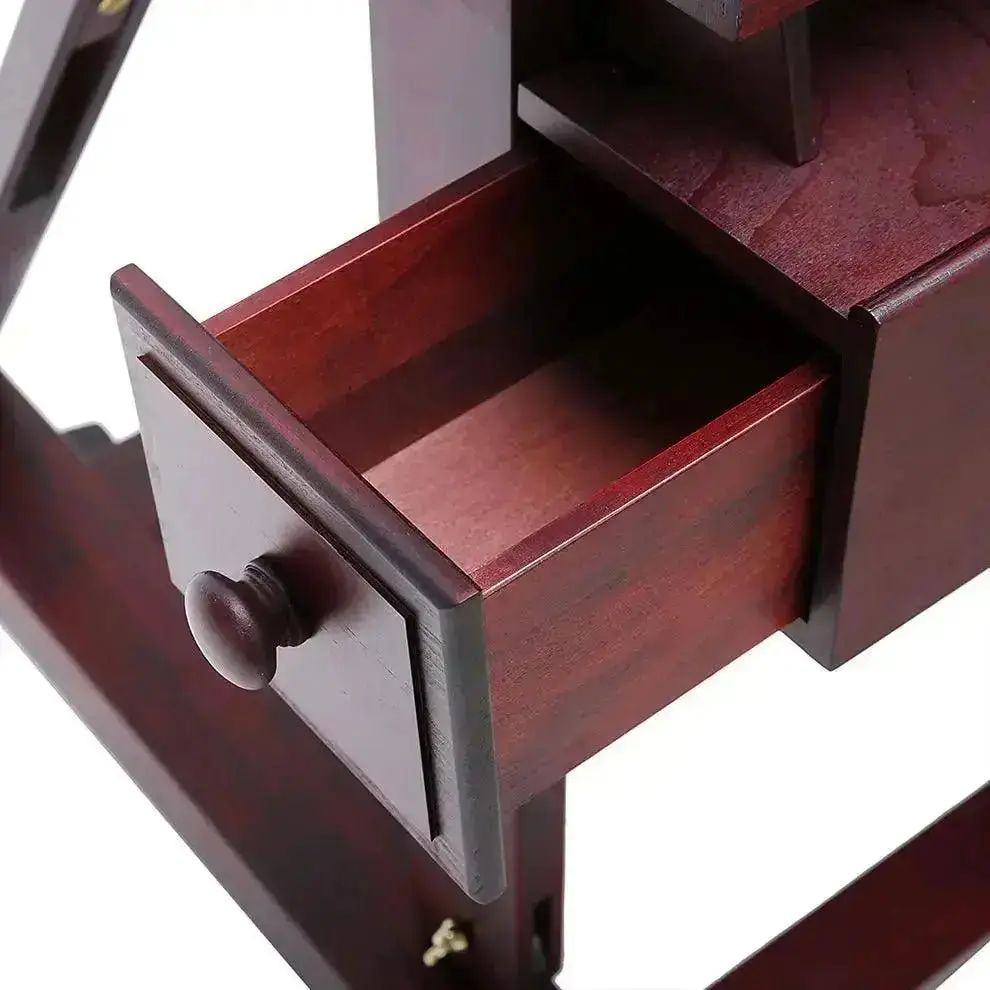 MEEDEN Deluxe Crank Adjusting Master Artist Easel Stand-Cherry Walnut-W15S - Image 9