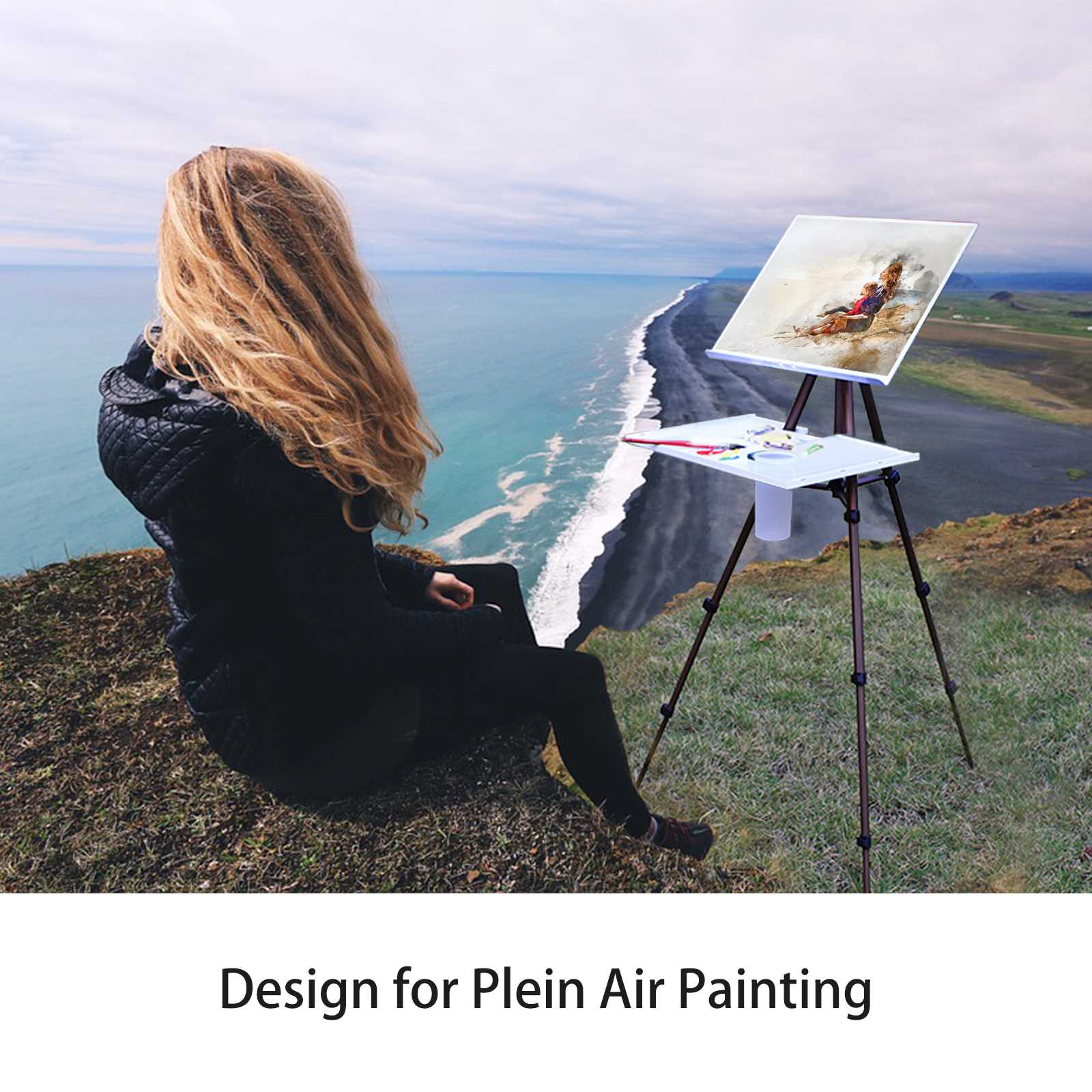 MEEDEN Artist Metal Watercolor Plein Air Easel Stand-MDBSCHJ - Image 9