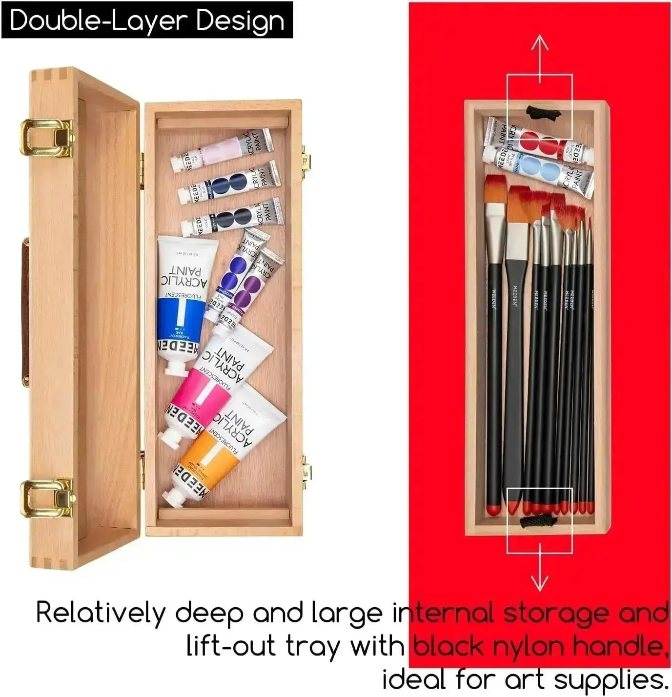 Medium Multi-Function Storage Box with Lift Out Trays-HBX-13 - Image 5