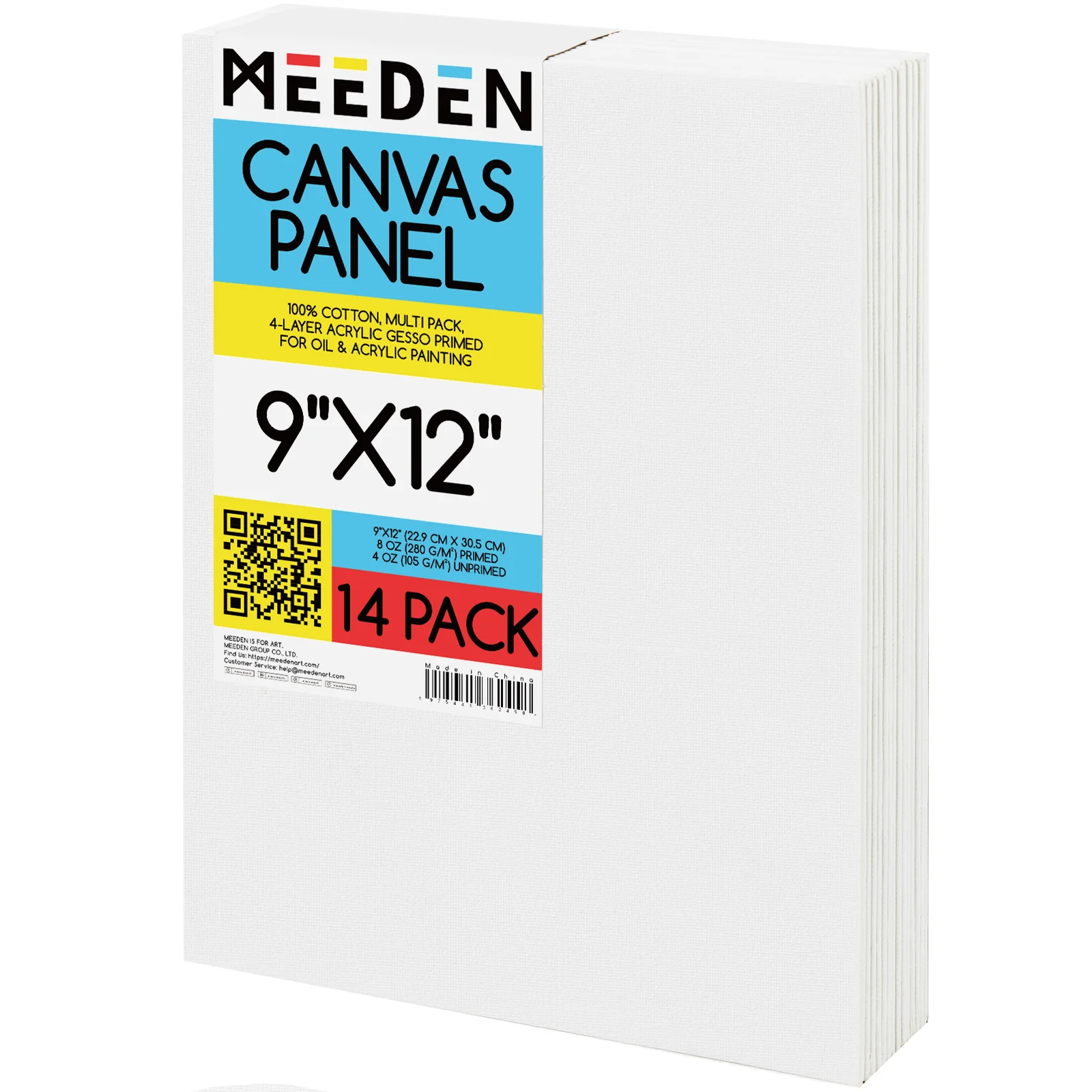 MEEDEN 100% Cotton Canvas Boards - Image 9