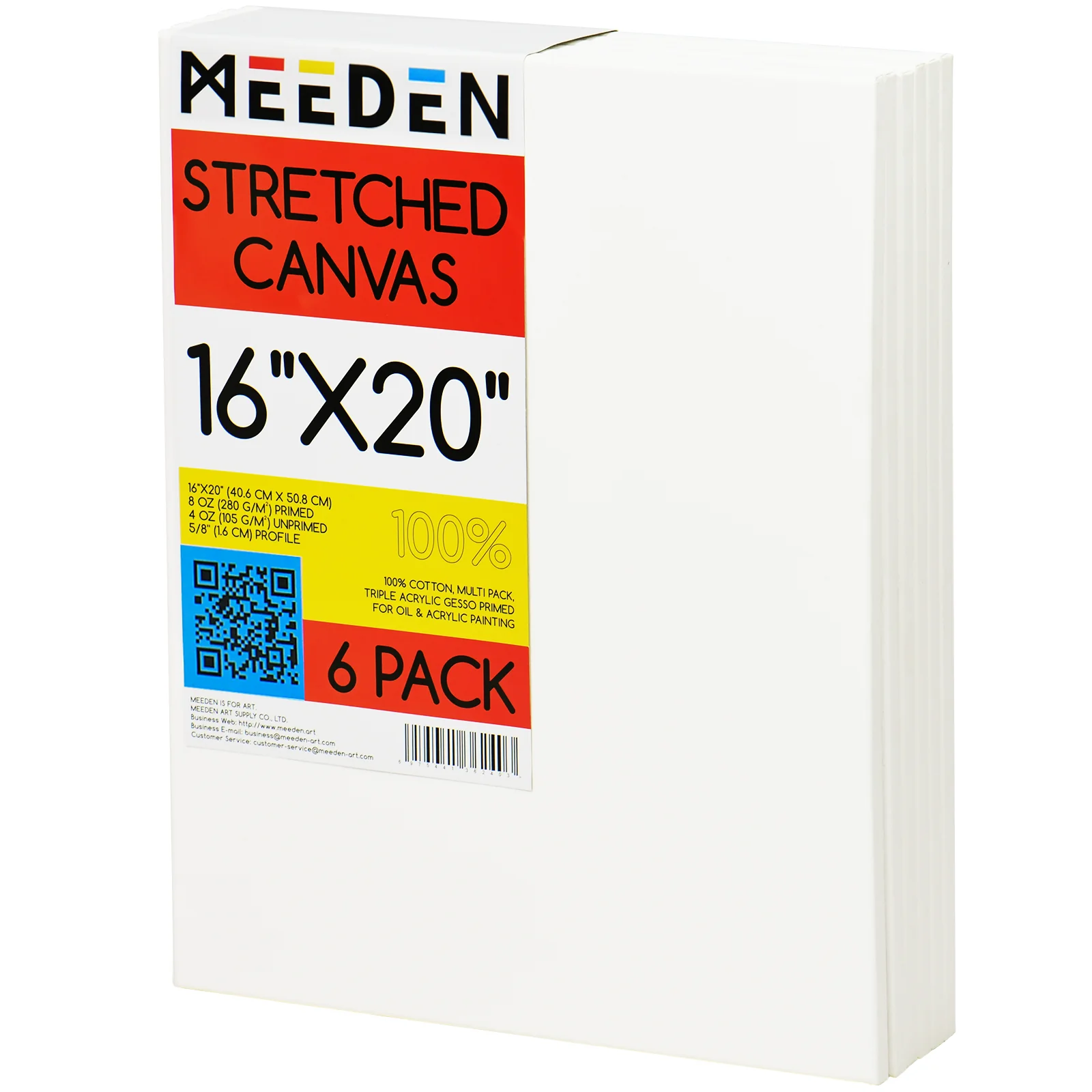 MEEDEN 100% Cotton Stretched Canvas - Image 11