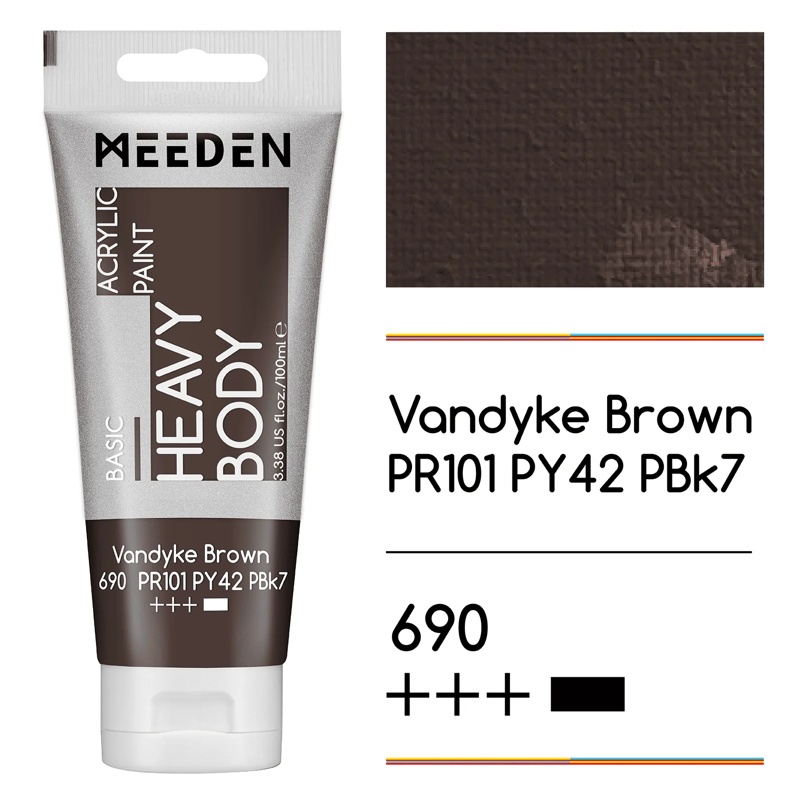 MEEDEN Acrylic Paint Tube, 37 Colors Available, 100ml / 3.38oz - Image 108
