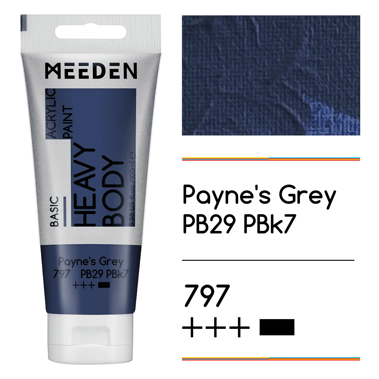 MEEDEN Acrylic Paint Tube, 37 Colors Available, 100ml / 3.38oz - Image 114
