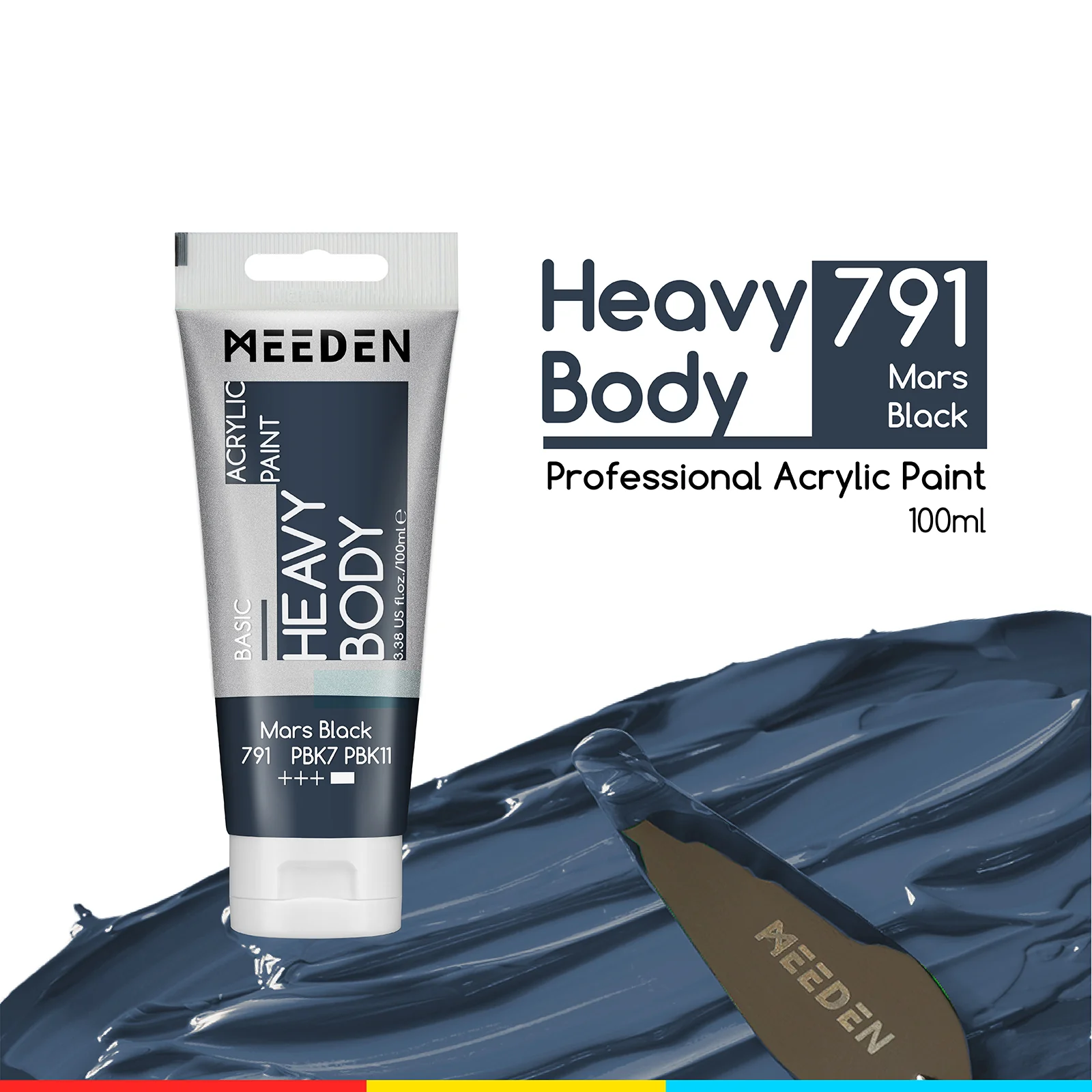 MEEDEN Acrylic Paint Tube, 37 Colors Available, 100ml / 3.38oz - Image 116