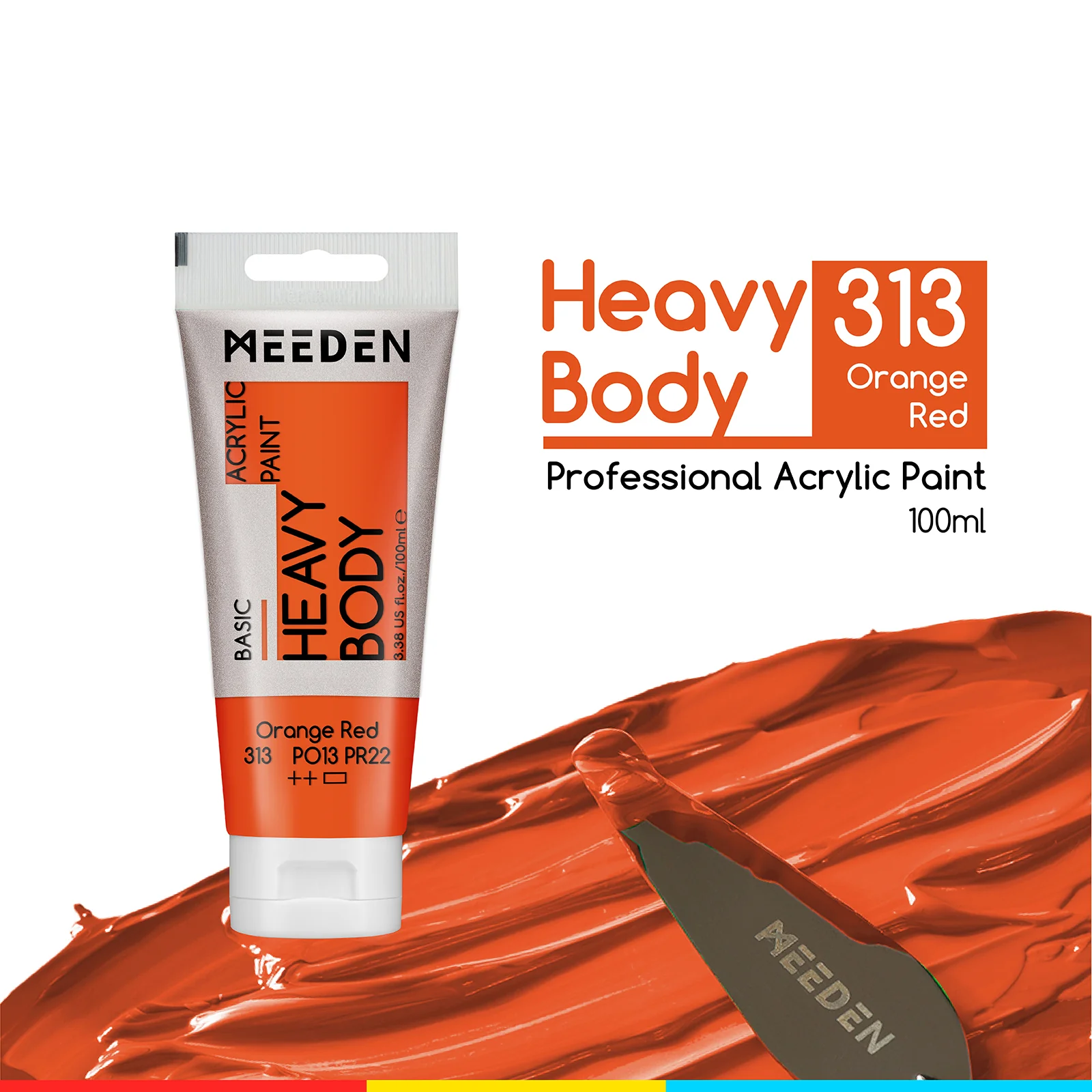MEEDEN Acrylic Paint Tube, 37 Colors Available, 100ml / 3.38oz - Image 29