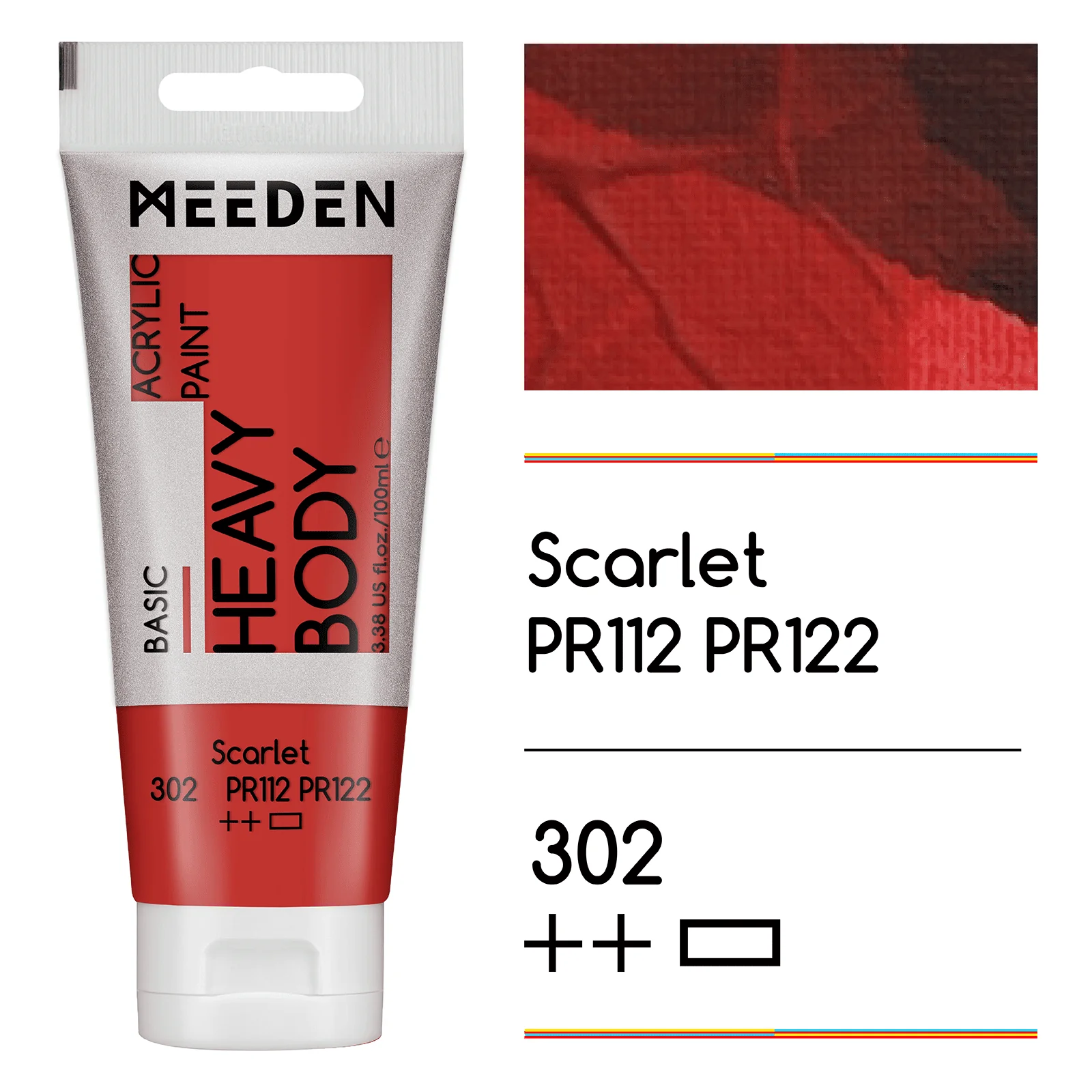 MEEDEN Acrylic Paint Tube, 37 Colors Available, 100ml / 3.38oz - Image 39