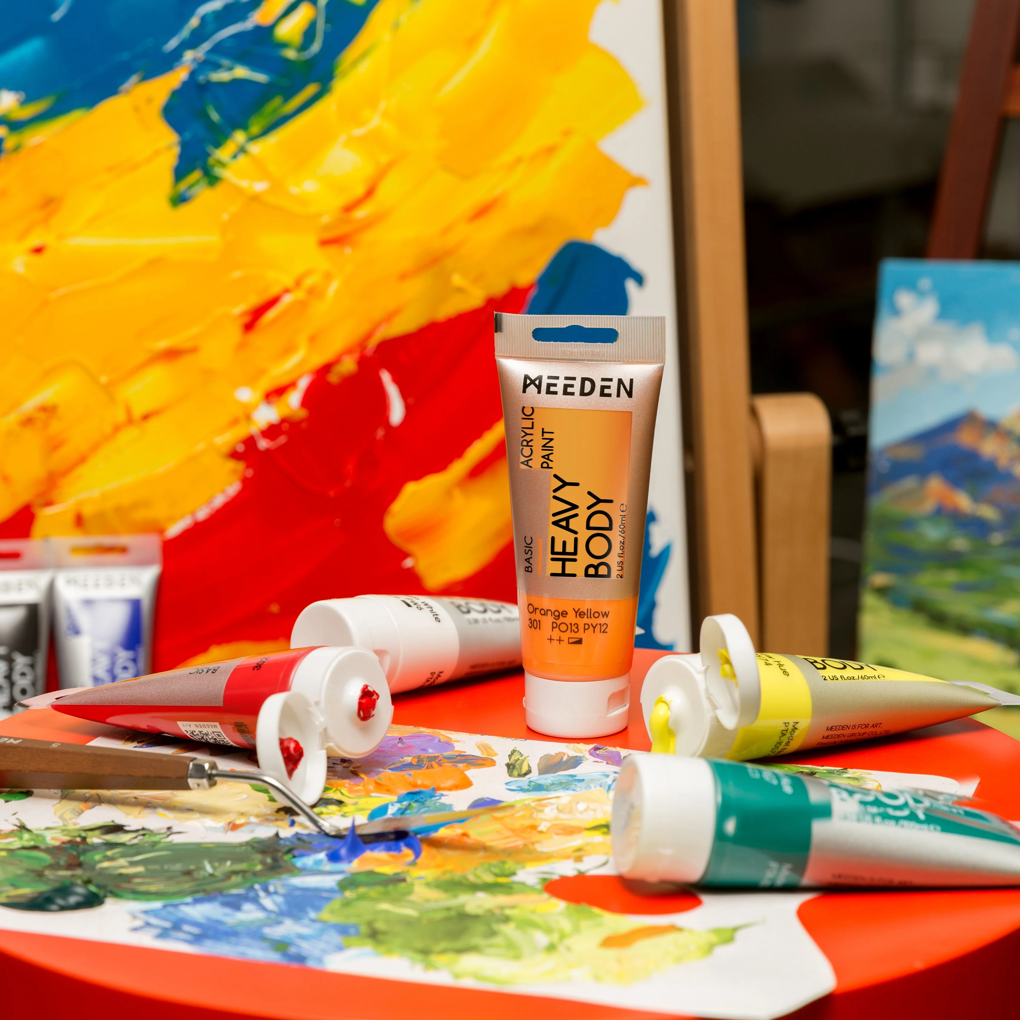 MEEDEN Acrylic Paint Tube, 37 Colors Available, 100ml / 3.38oz - Image 4