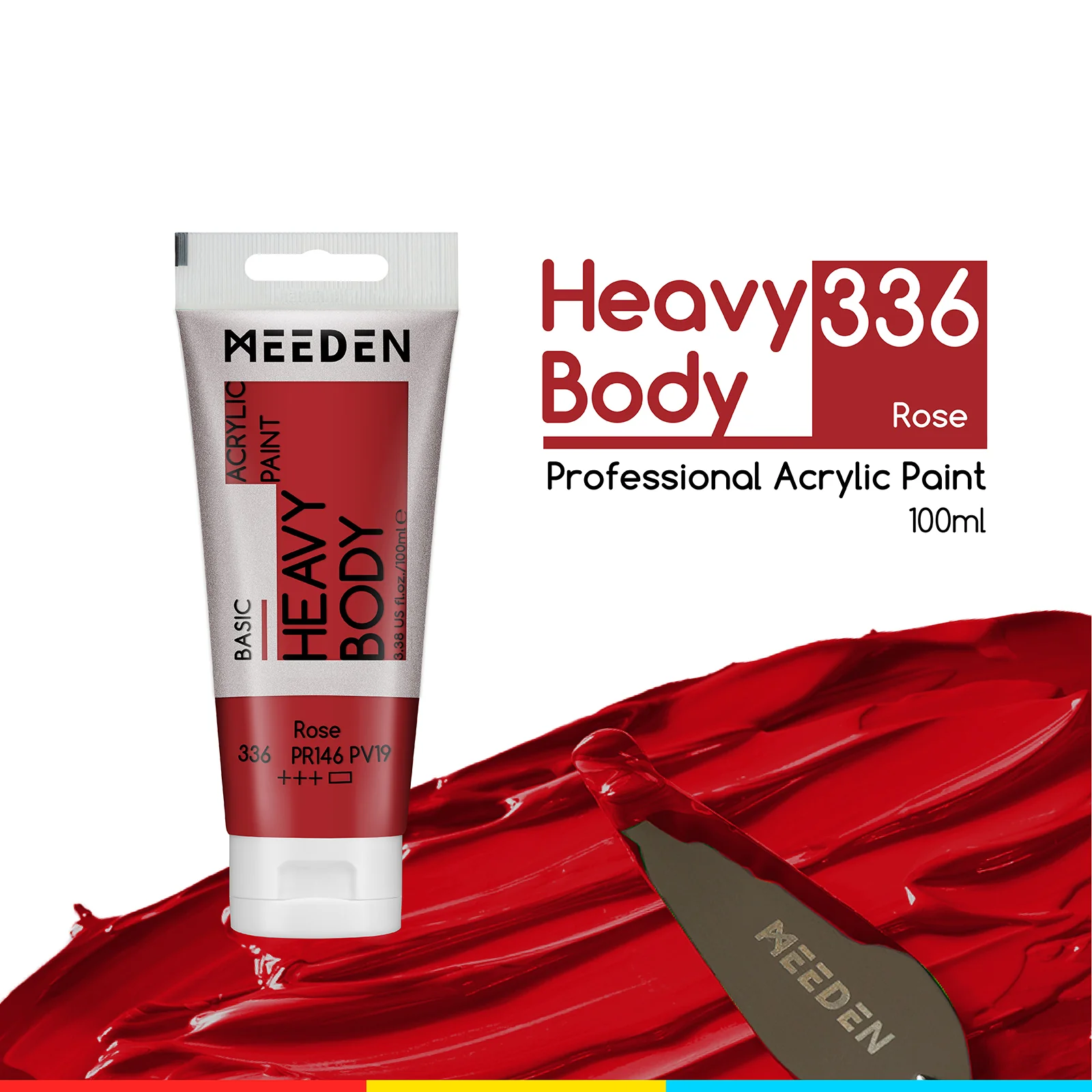 MEEDEN Acrylic Paint Tube, 37 Colors Available, 100ml / 3.38oz - Image 41