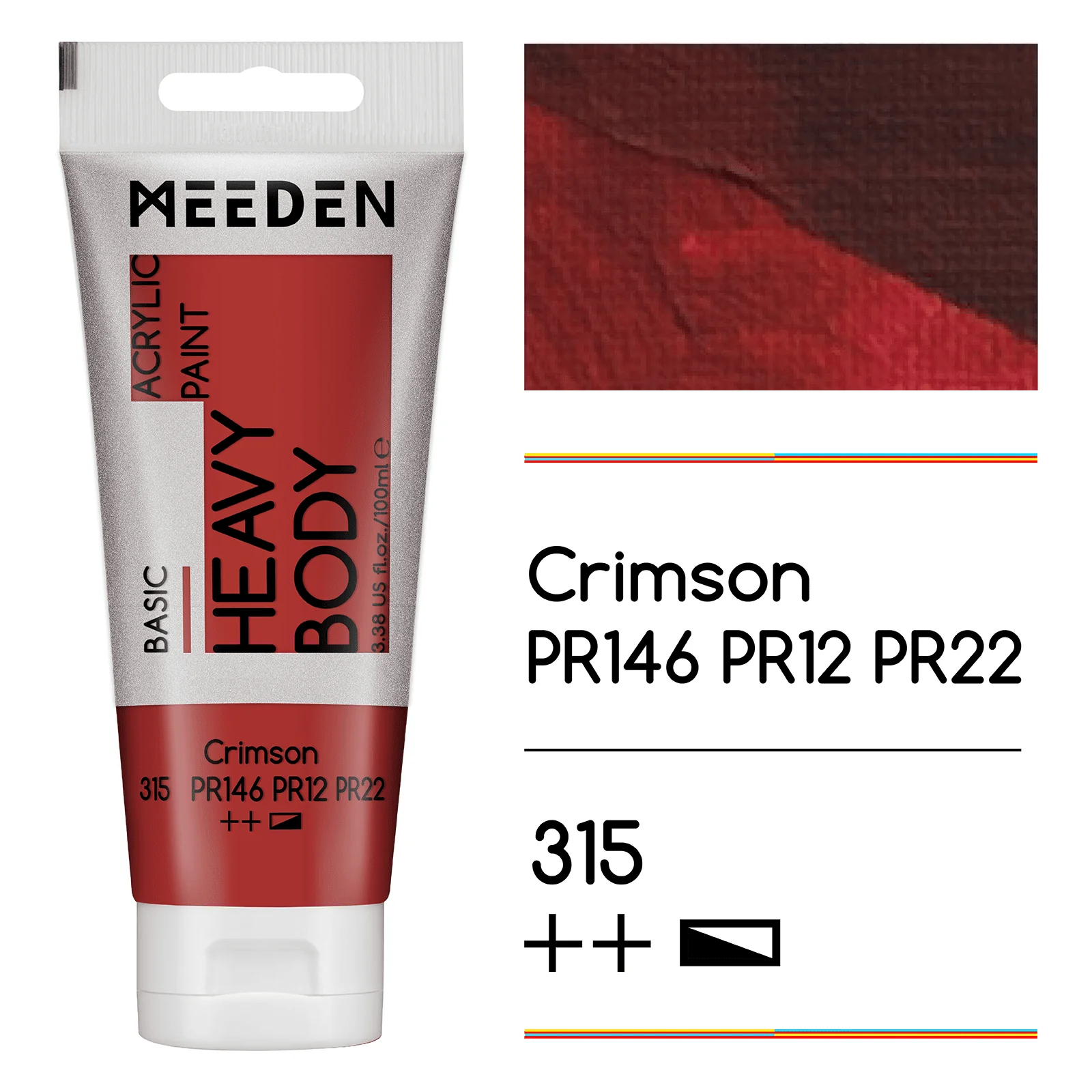 MEEDEN Acrylic Paint Tube, 37 Colors Available, 100ml / 3.38oz - Image 45