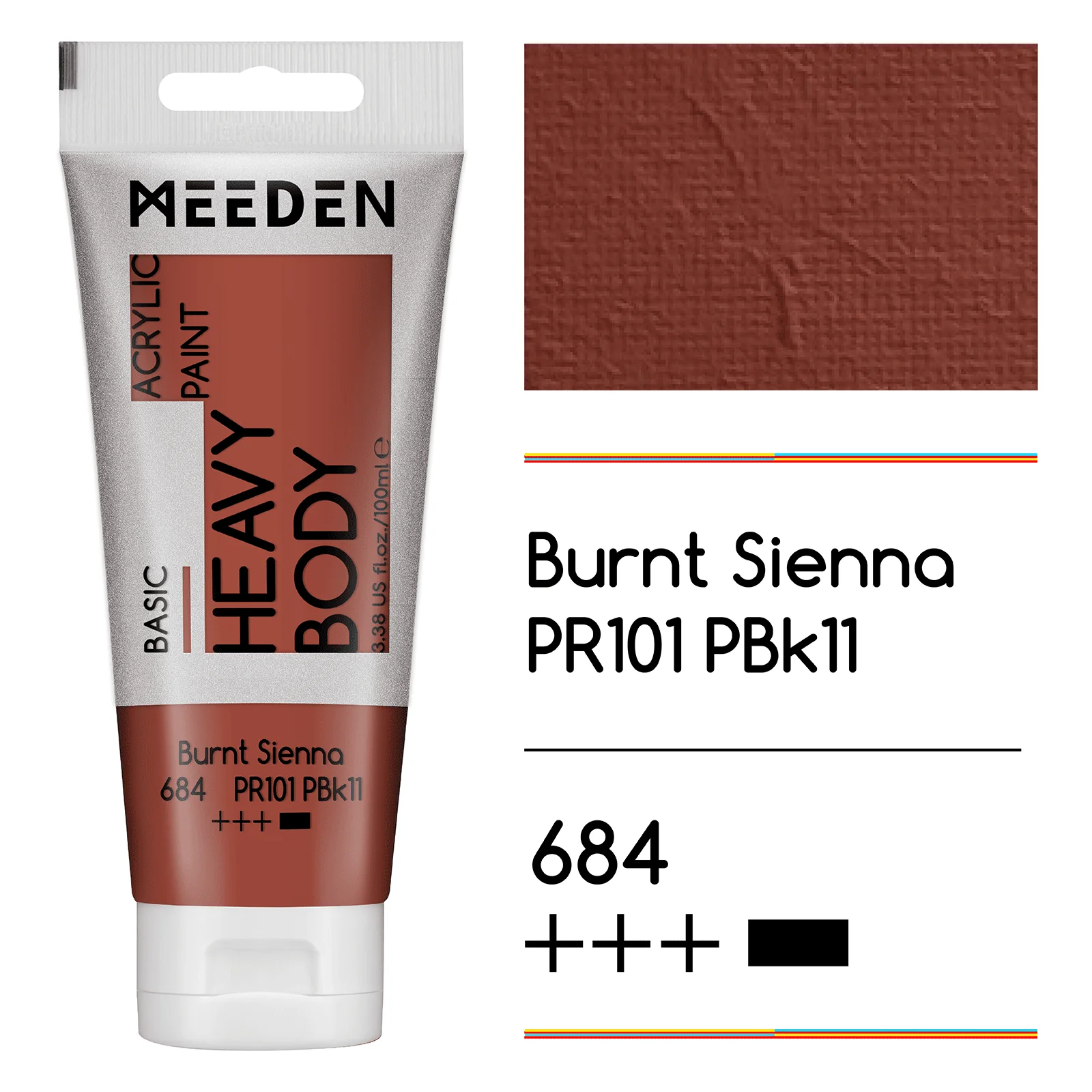 MEEDEN Acrylic Paint Tube, 37 Colors Available, 100ml / 3.38oz - Image 48