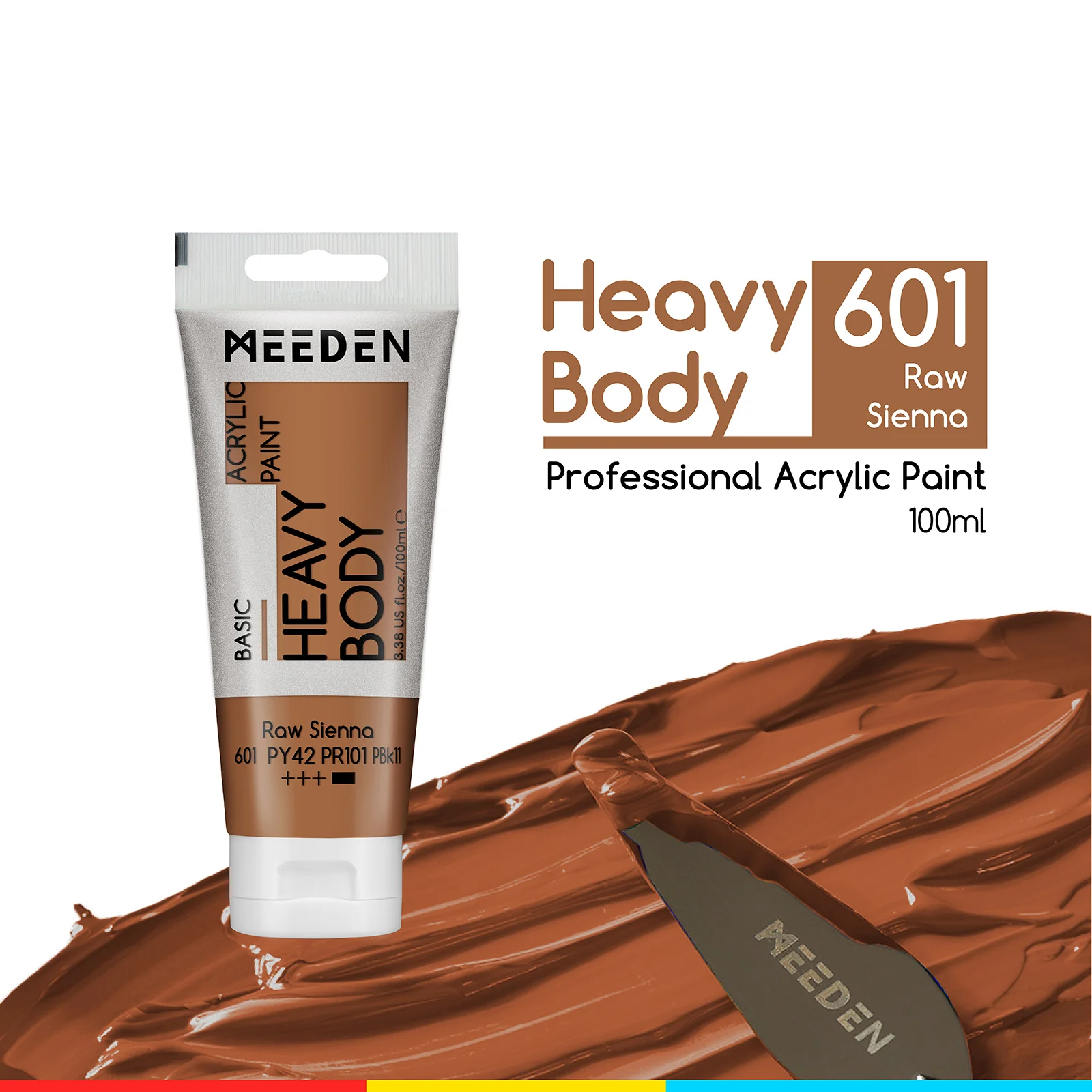 MEEDEN Acrylic Paint Tube, 37 Colors Available, 100ml / 3.38oz - Image 50