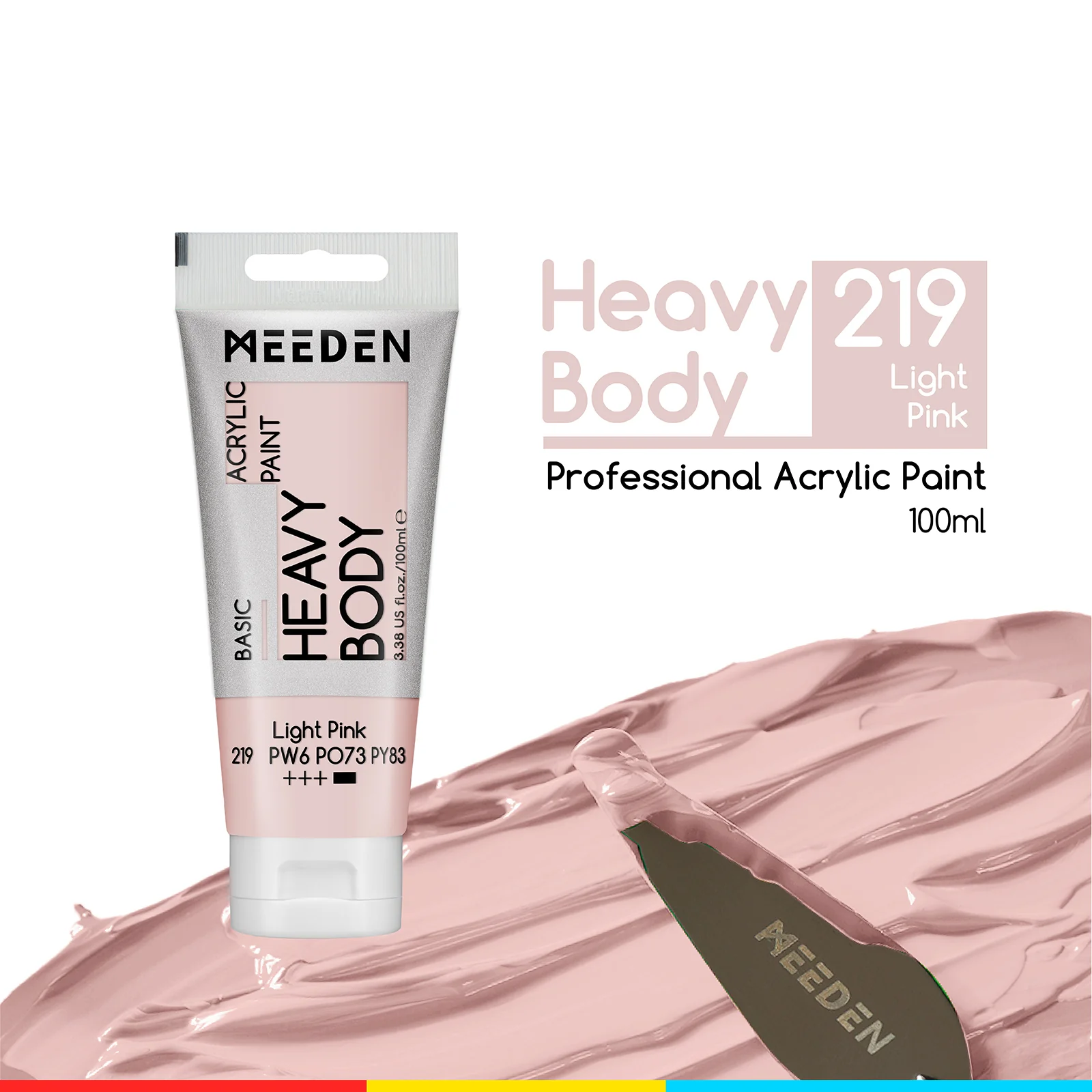 MEEDEN Acrylic Paint Tube, 37 Colors Available, 100ml / 3.38oz - Image 59