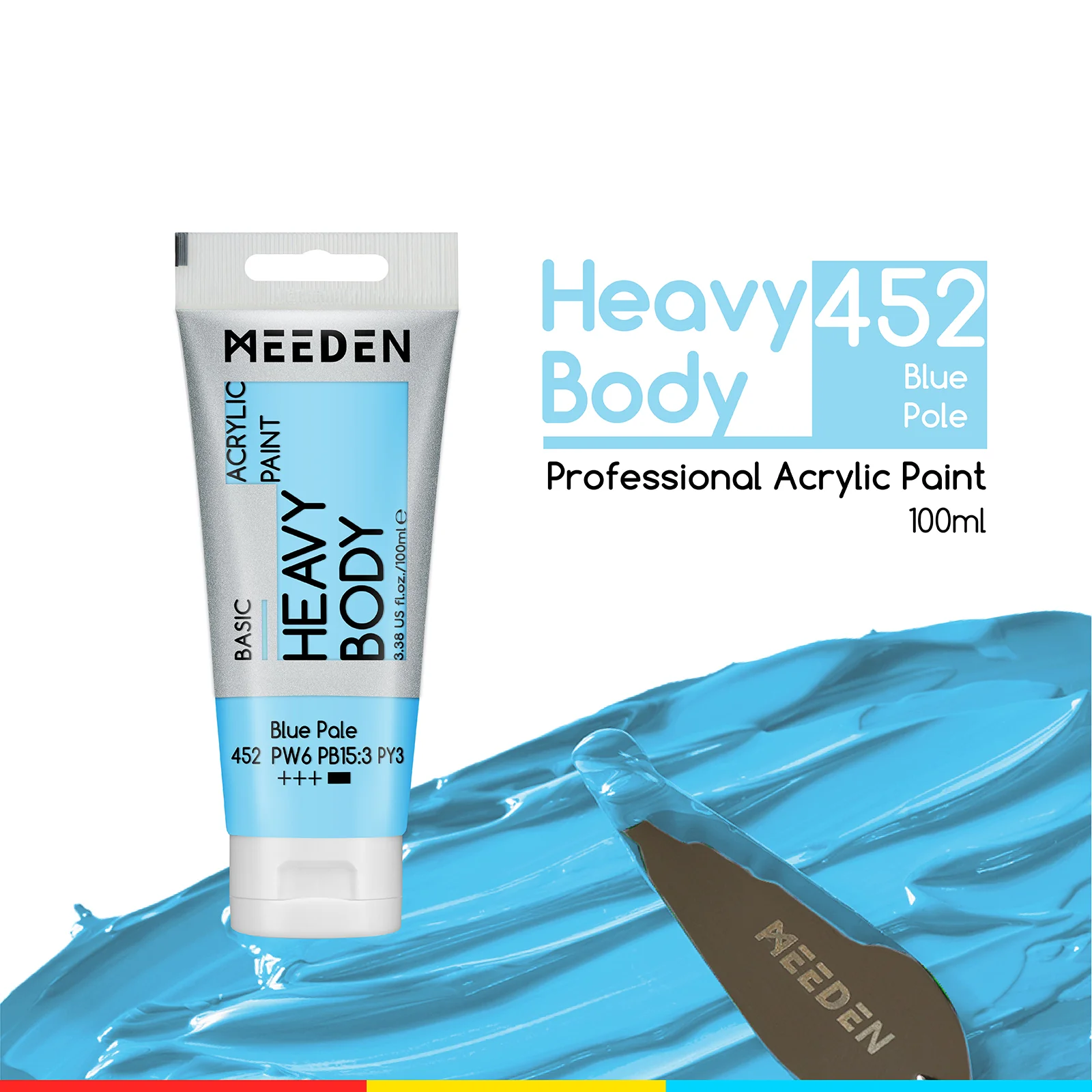 MEEDEN Acrylic Paint Tube, 37 Colors Available, 100ml / 3.38oz - Image 77
