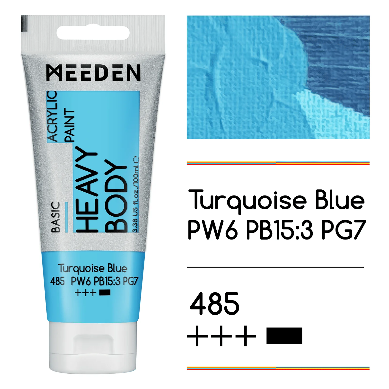 MEEDEN Acrylic Paint Tube, 37 Colors Available, 100ml / 3.38oz - Image 84