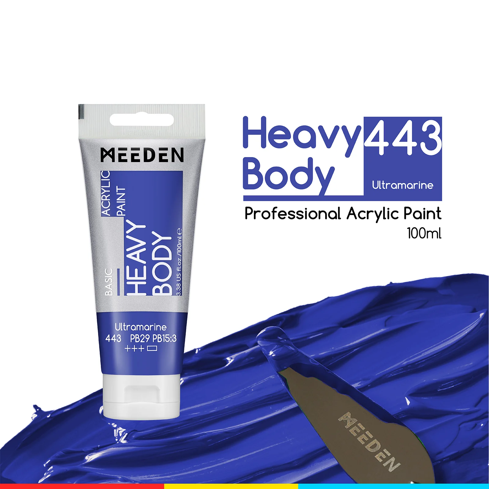 MEEDEN Acrylic Paint Tube, 37 Colors Available, 100ml / 3.38oz - Image 92