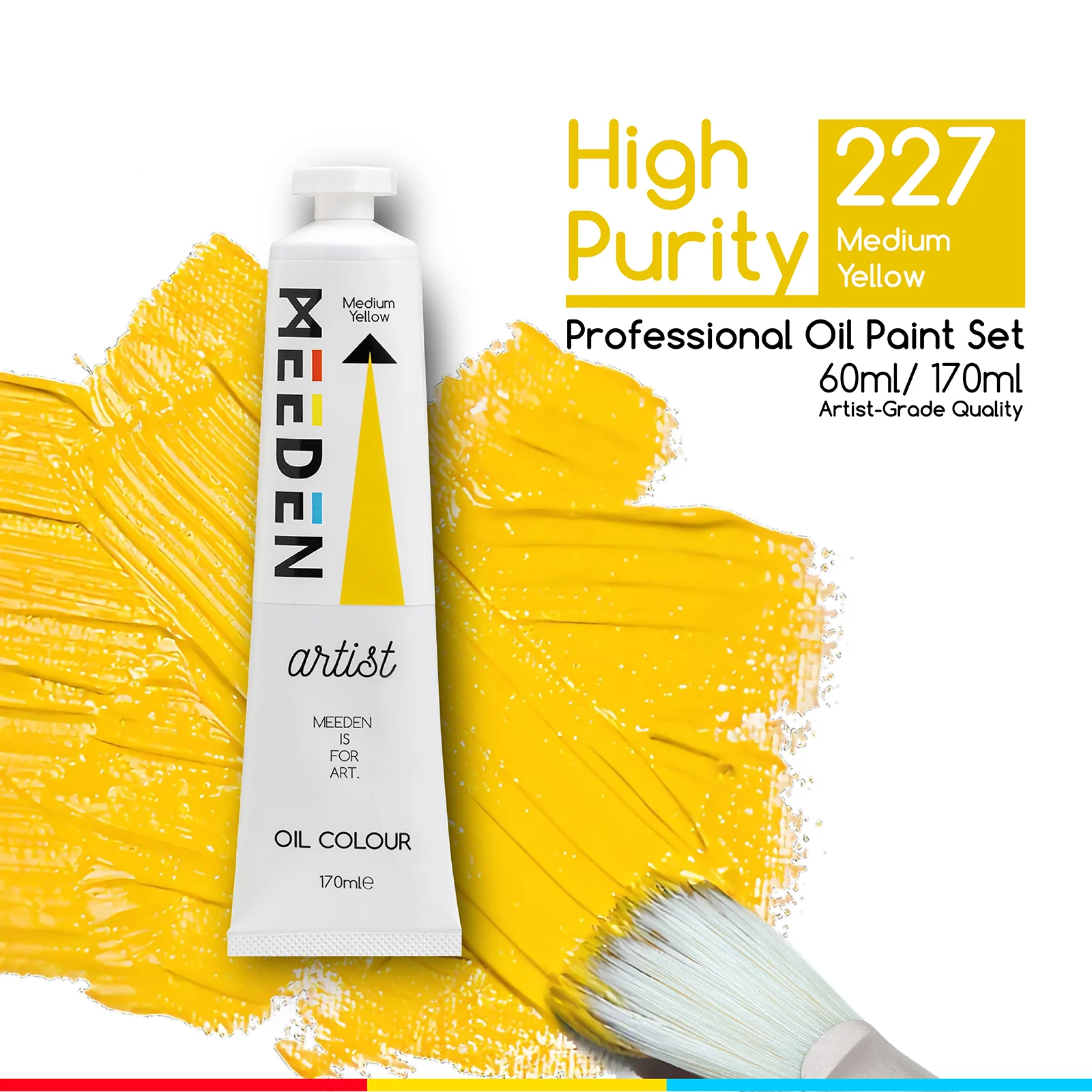 MEEDEN Artist Grade Oil Paint - 170ml/5.7oz Tube - Image 13
