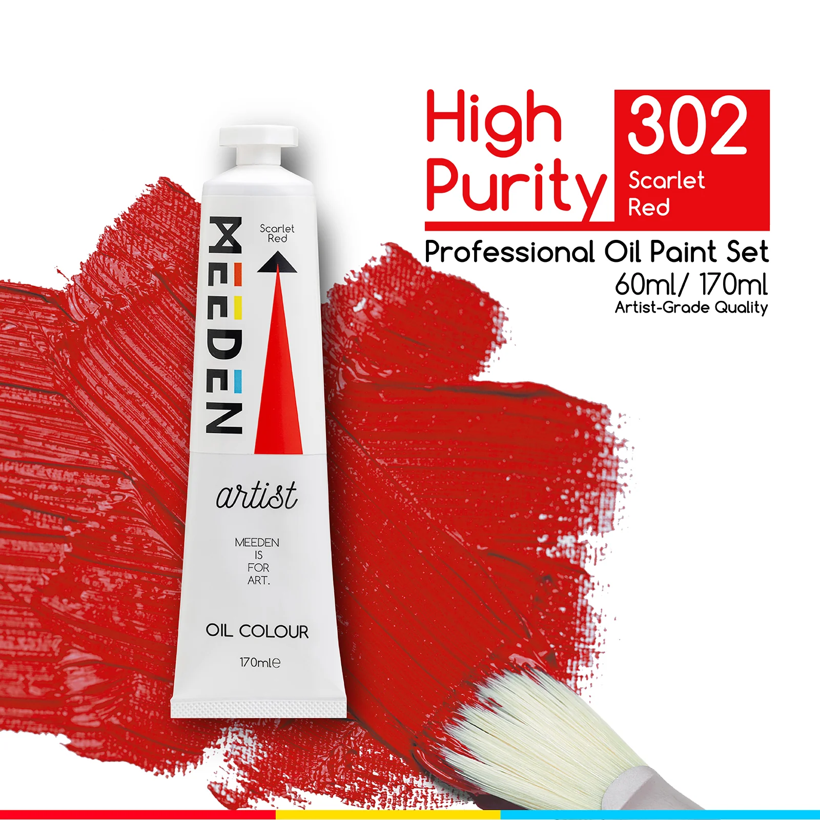 MEEDEN Artist Grade Oil Paint - 170ml/5.7oz Tube - Image 19