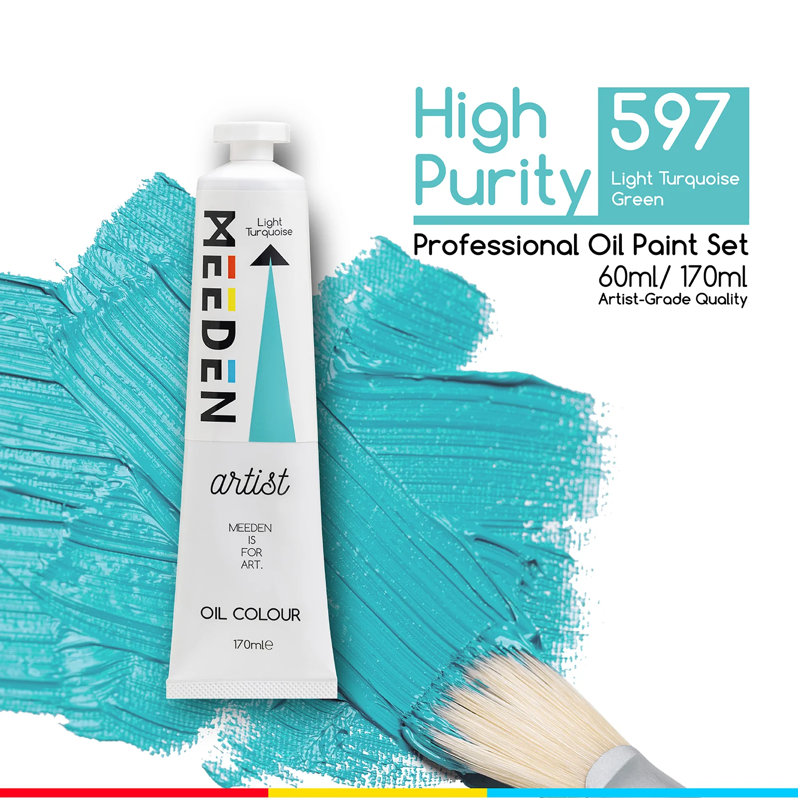 MEEDEN Artist Grade Oil Paint - 170ml/5.7oz Tube - Image 25
