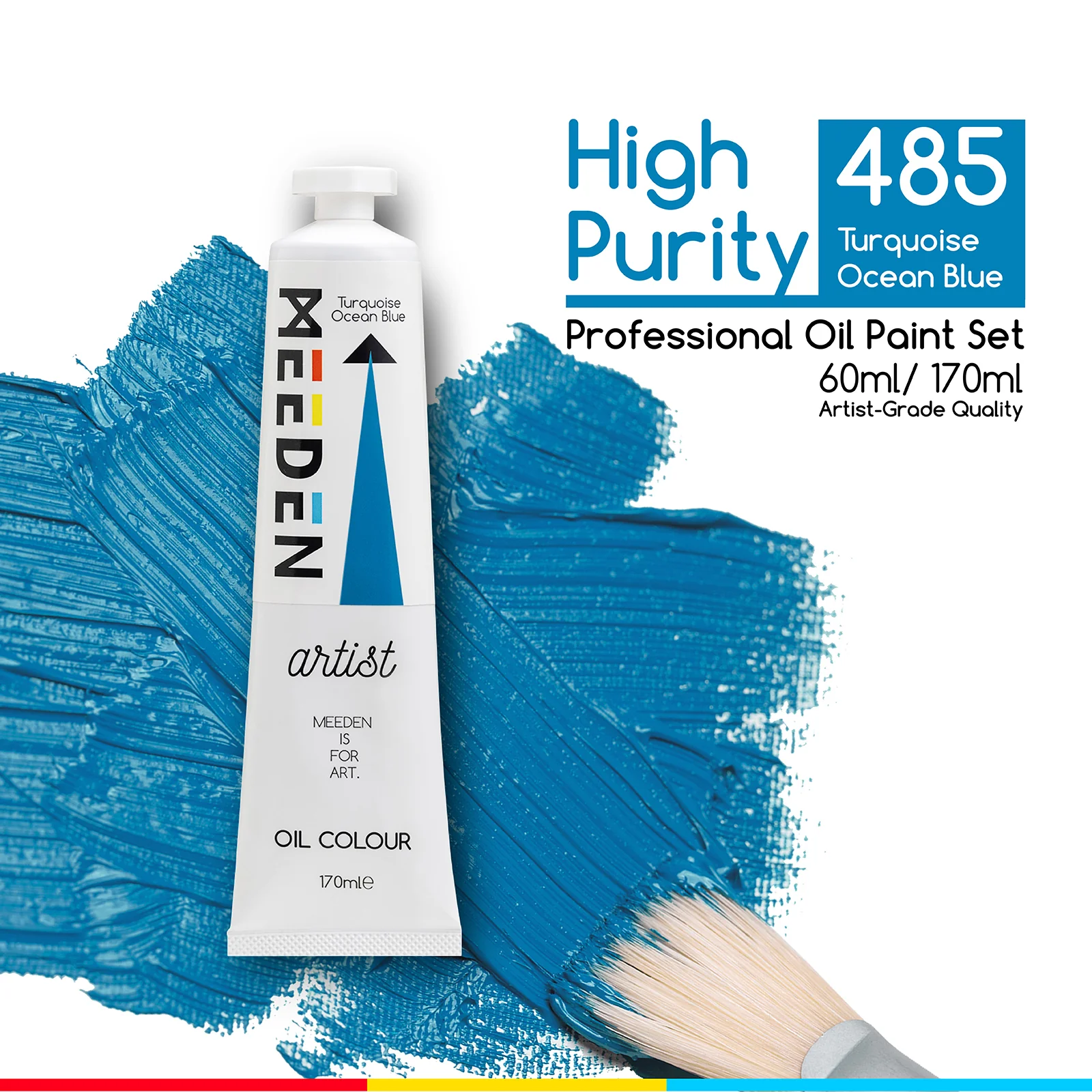 MEEDEN Artist Grade Oil Paint - 170ml/5.7oz Tube - Image 26