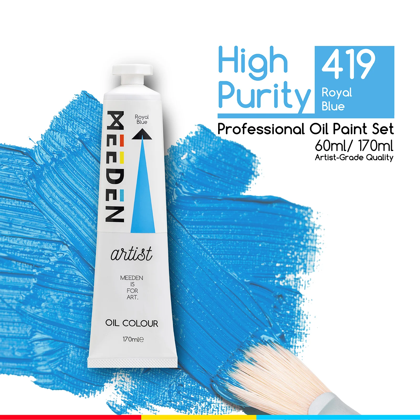 MEEDEN Artist Grade Oil Paint - 170ml/5.7oz Tube - Image 27