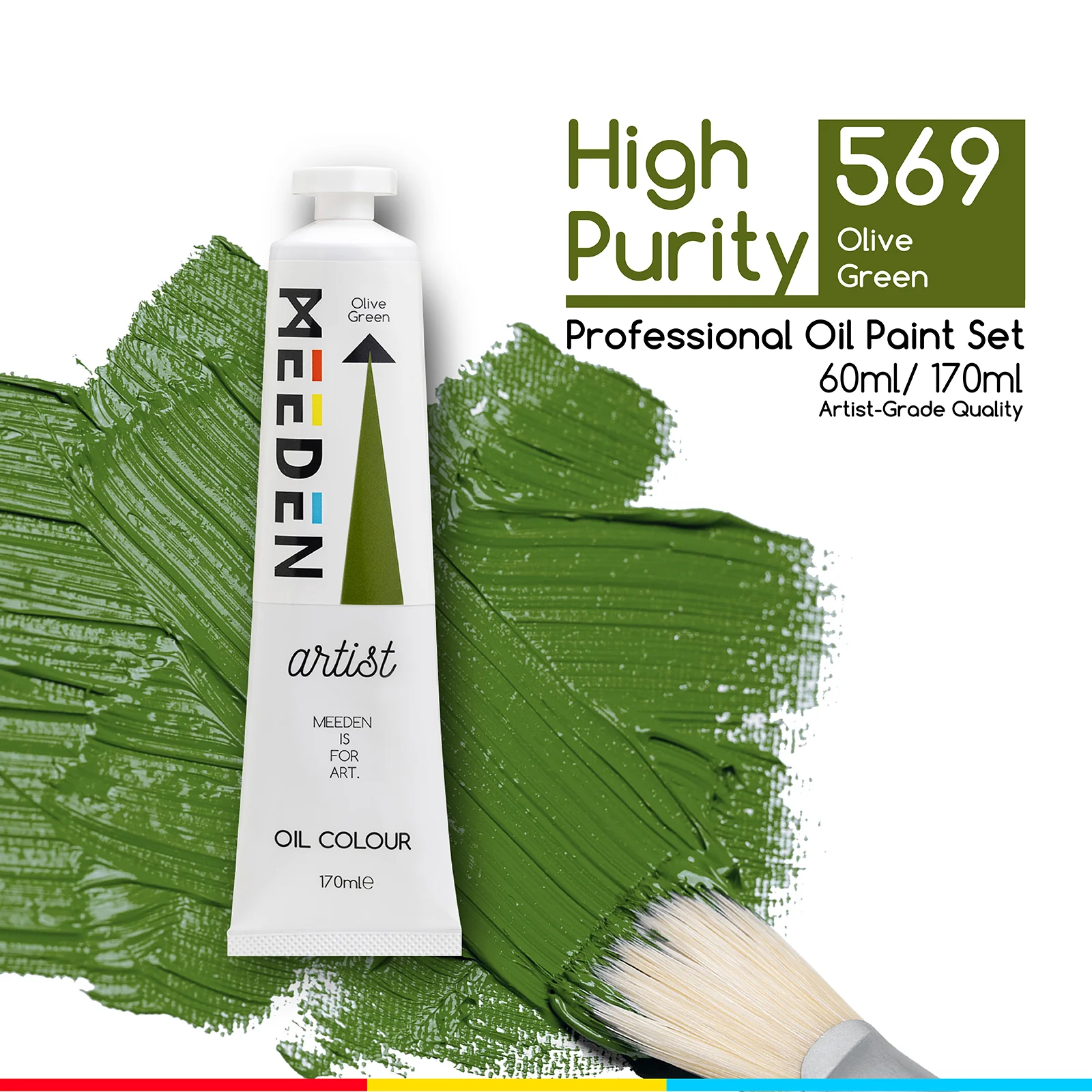 MEEDEN Artist Grade Oil Paint - 170ml/5.7oz Tube - Image 35