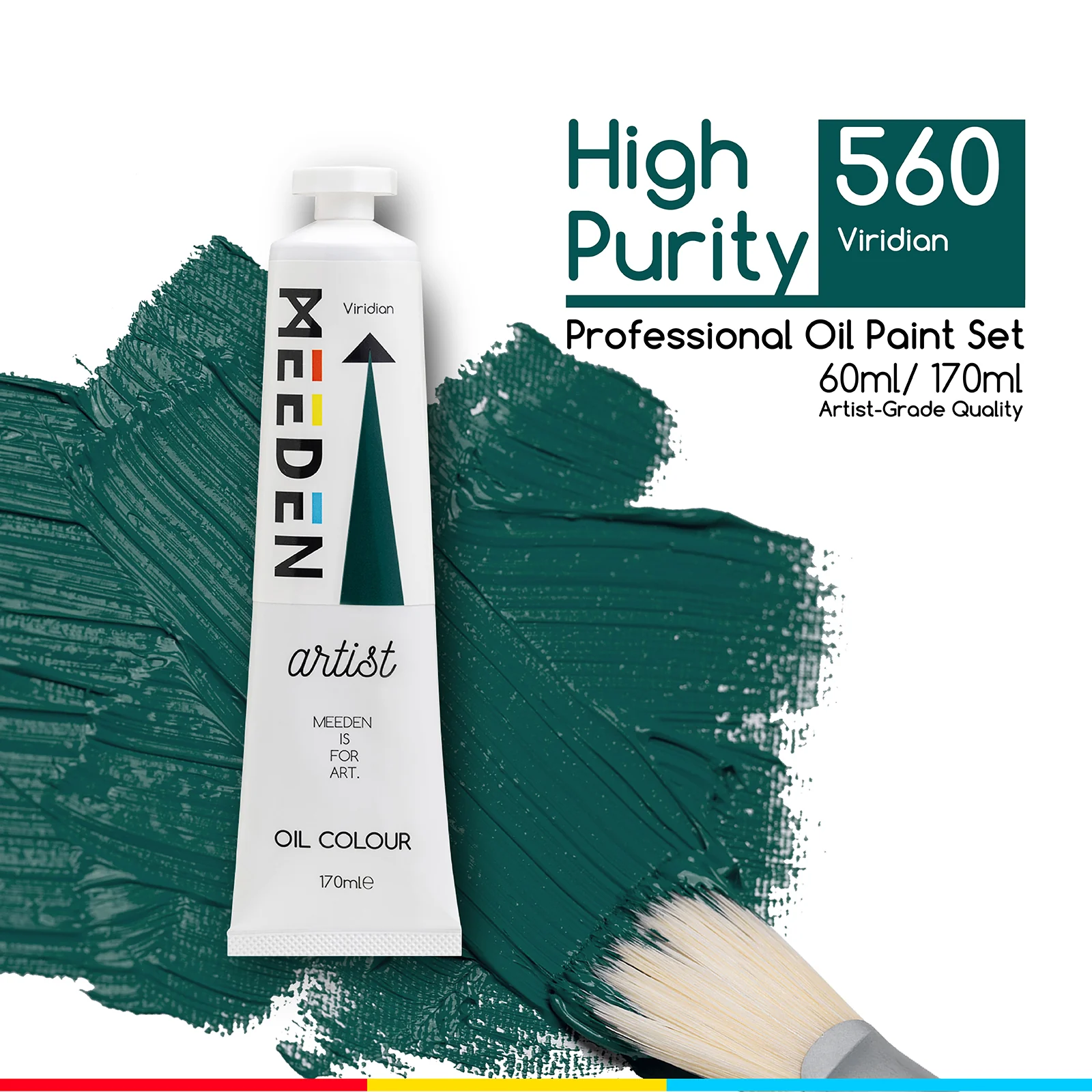 MEEDEN Artist Grade Oil Paint - 170ml/5.7oz Tube - Image 36