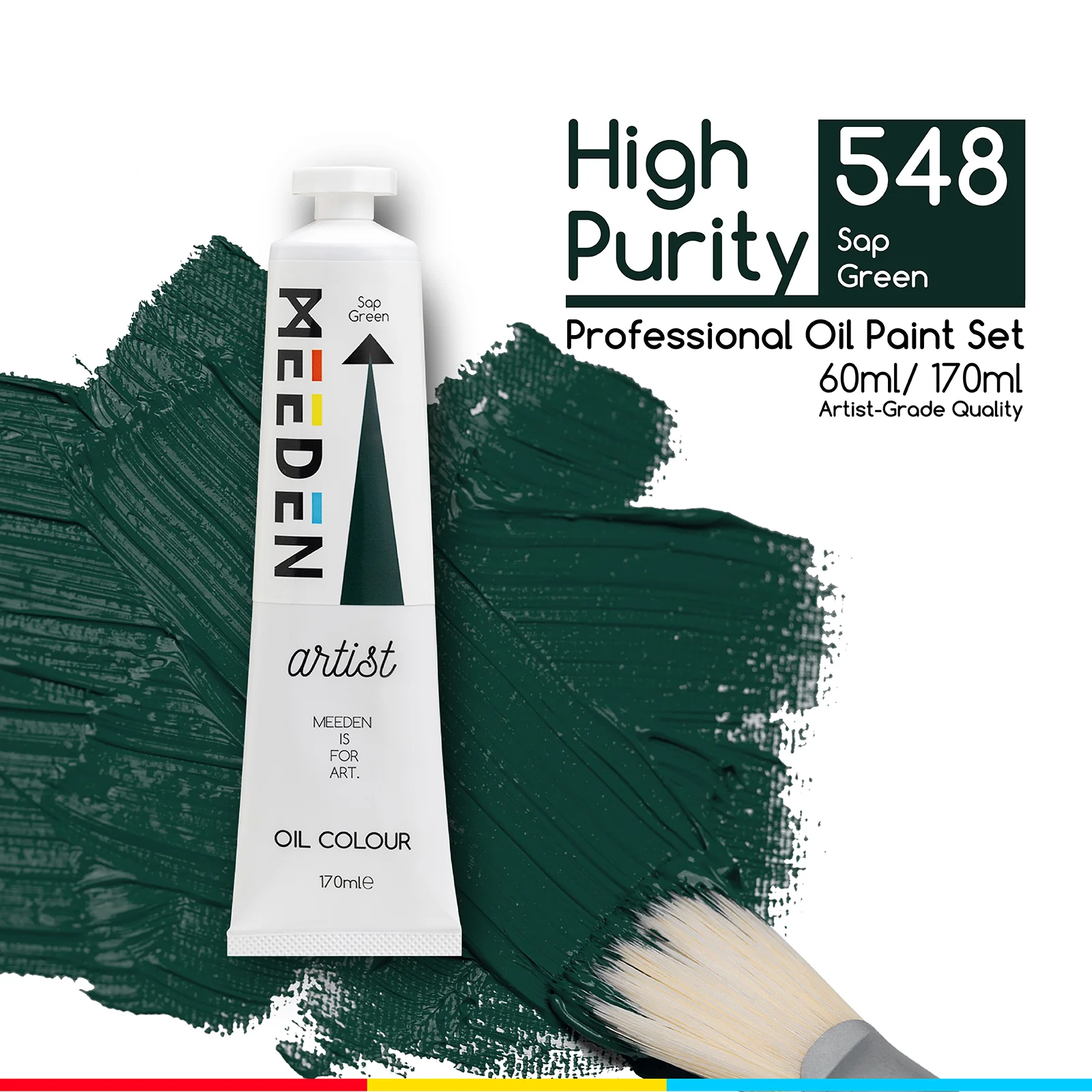 MEEDEN Artist Grade Oil Paint - 170ml/5.7oz Tube - Image 37