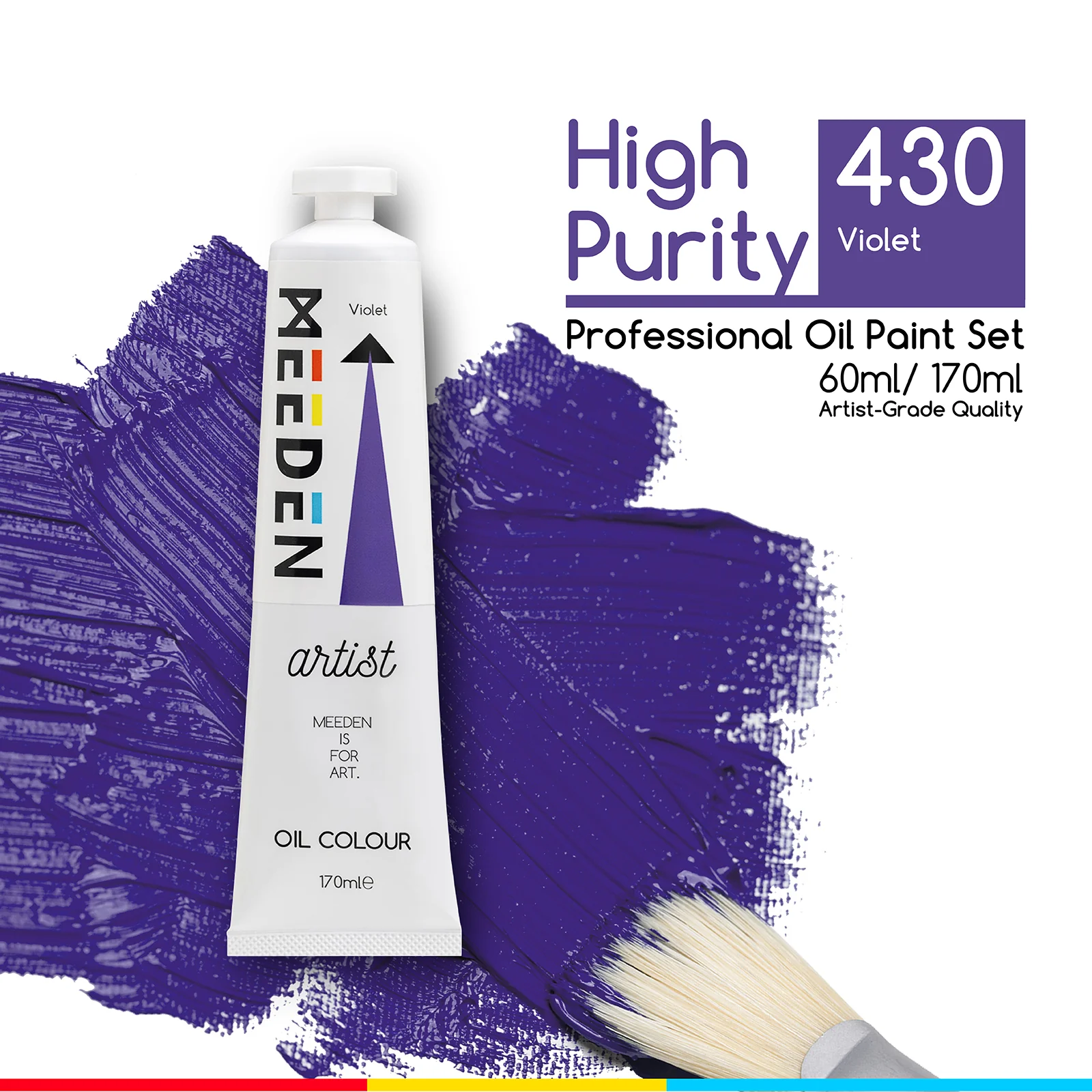 MEEDEN Artist Grade Oil Paint - 170ml/5.7oz Tube - Image 40