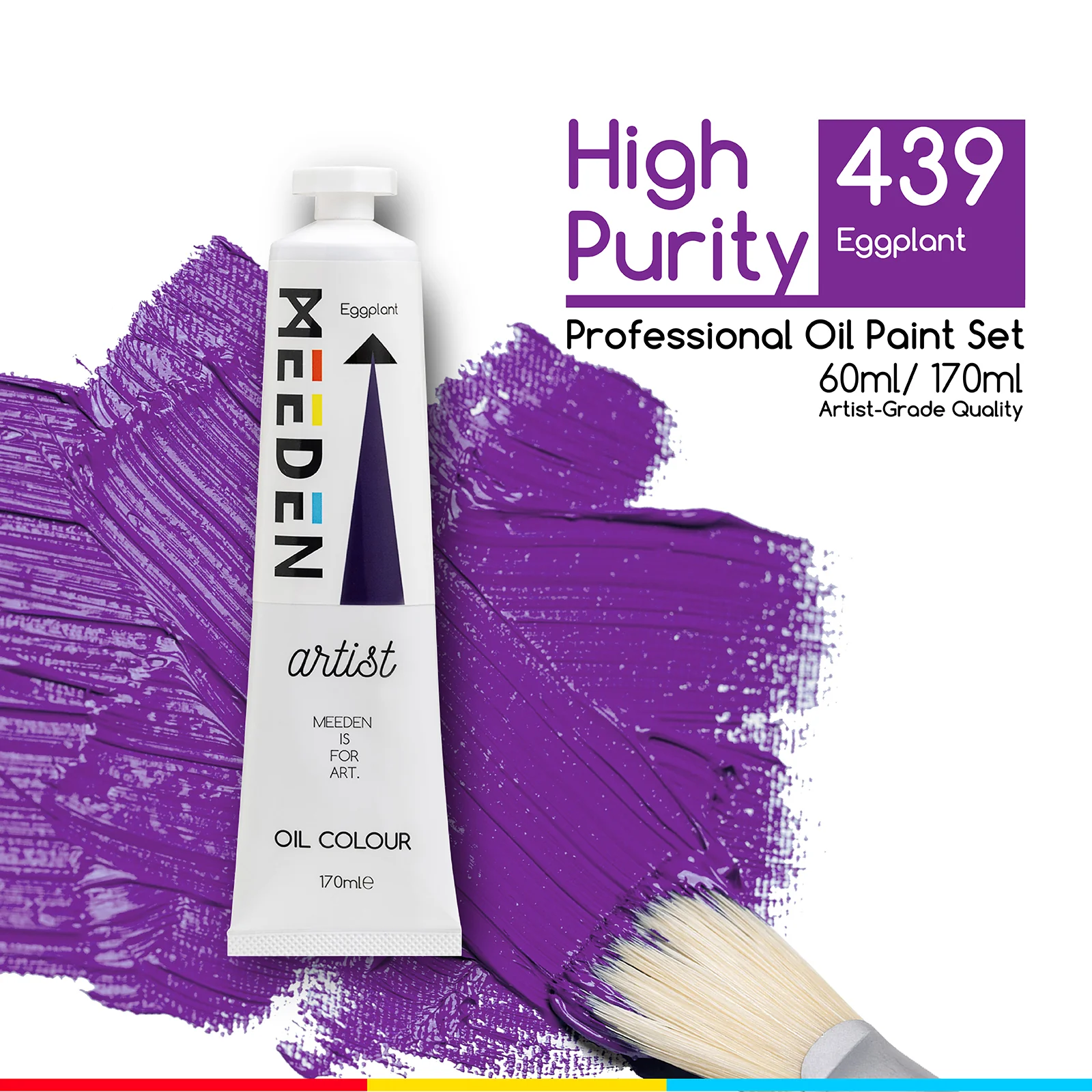 MEEDEN Artist Grade Oil Paint - 170ml/5.7oz Tube - Image 41