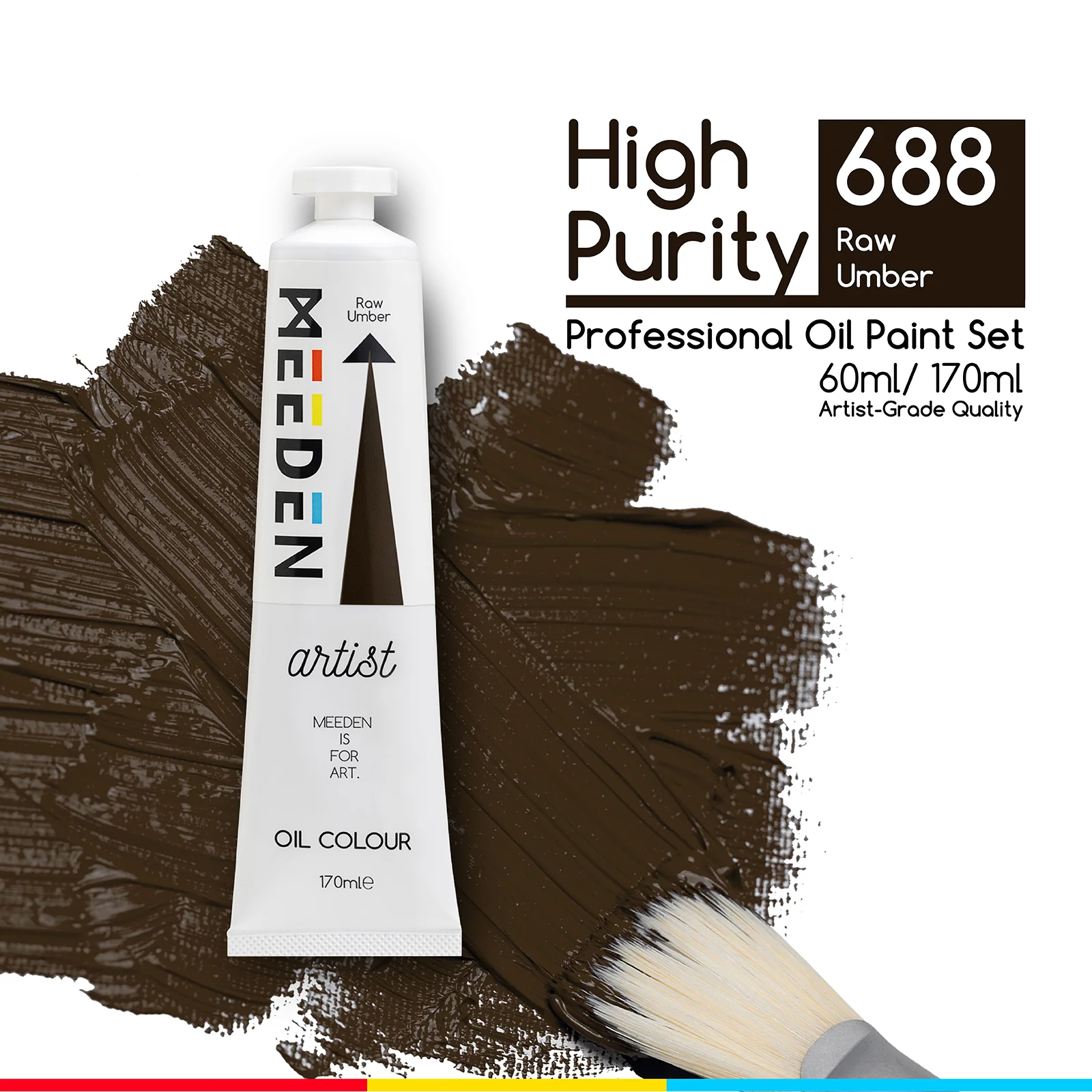 MEEDEN Artist Grade Oil Paint - 170ml/5.7oz Tube - Image 42
