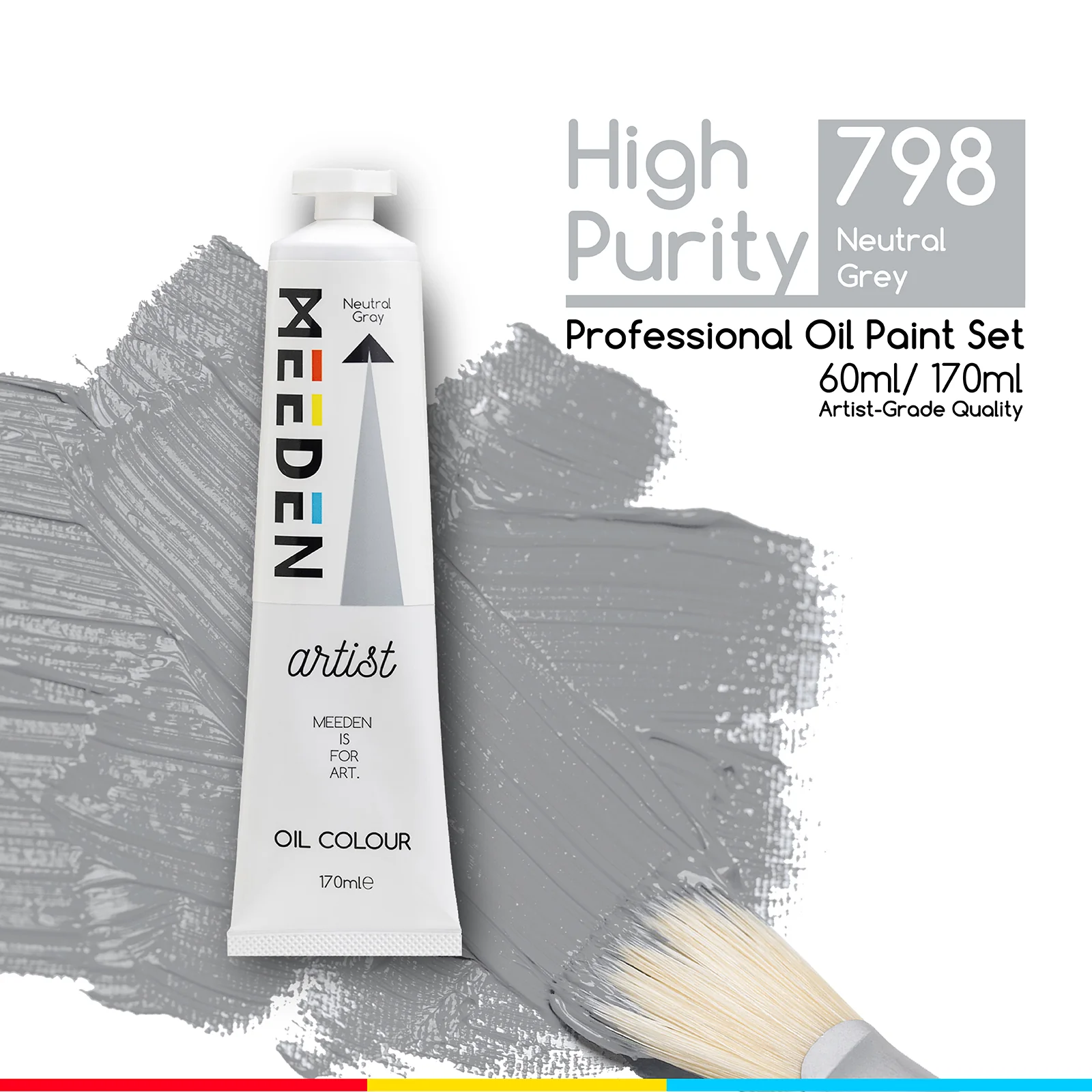 MEEDEN Artist Grade Oil Paint - 170ml/5.7oz Tube - Image 46