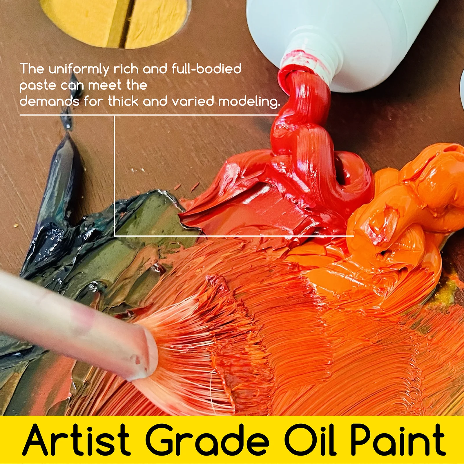 MEEDEN Artist Grade Oil Paint - 170ml/5.7oz Tube - Image 6