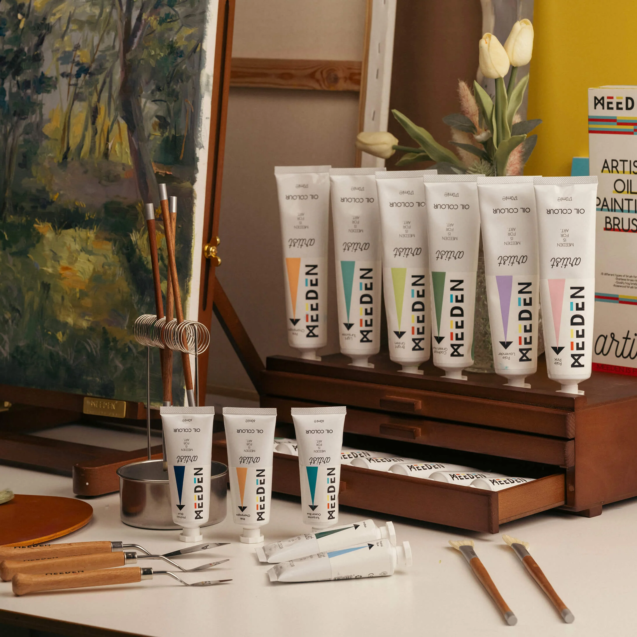 MEEDEN Artist Grade Oil Paint - 170ml/5.7oz Tube - Image 7