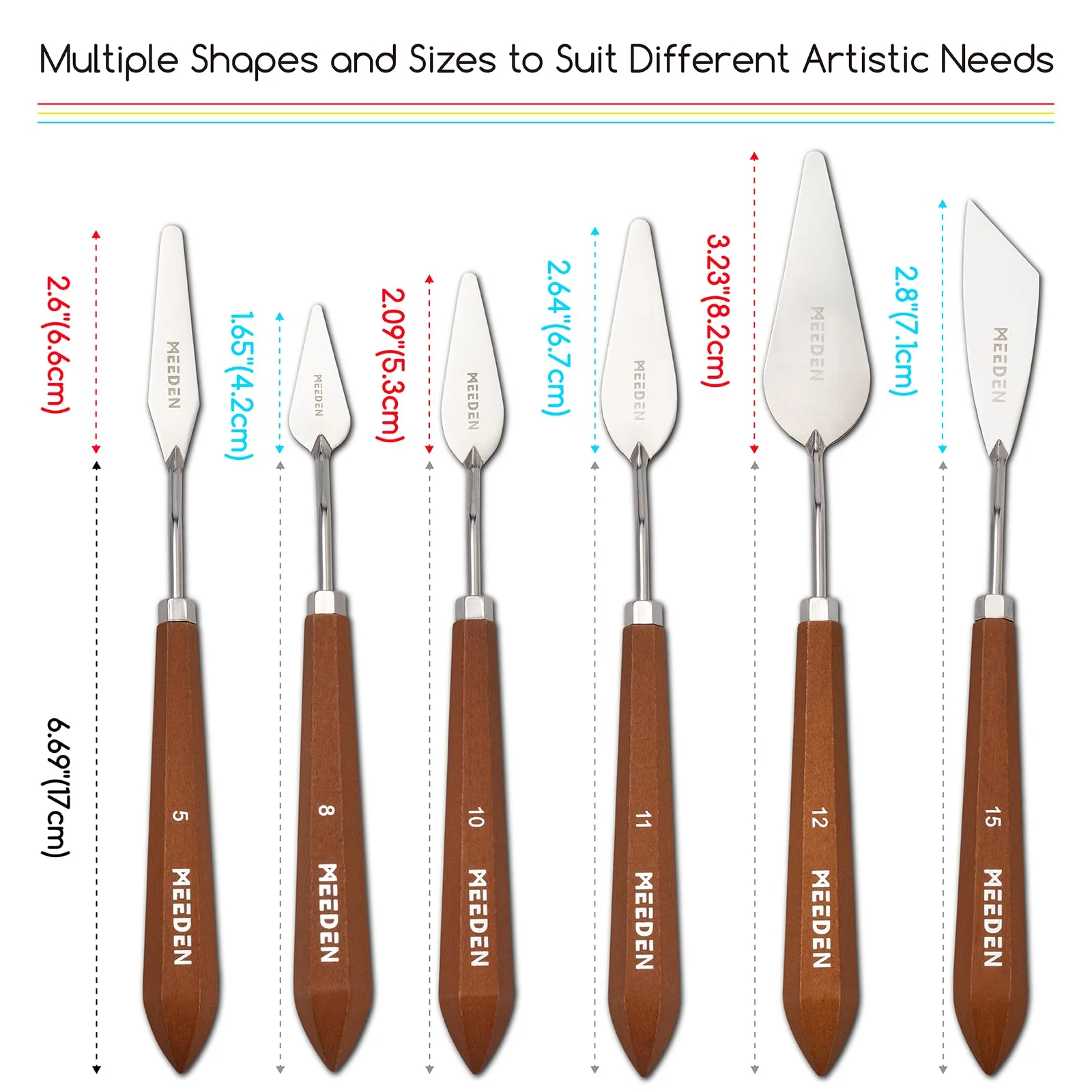 MEEDEN Artist Grade Painting Palette Knife - Image 11