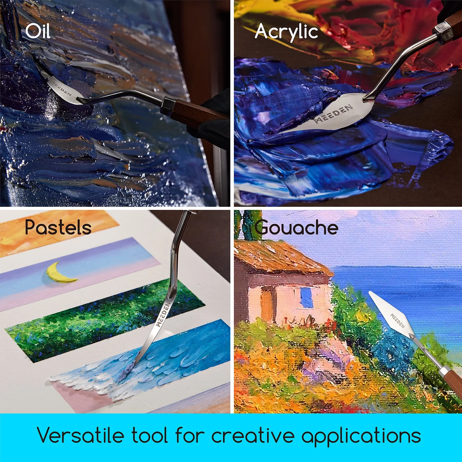 MEEDEN Artist Grade Painting Palette Knife - Image 7