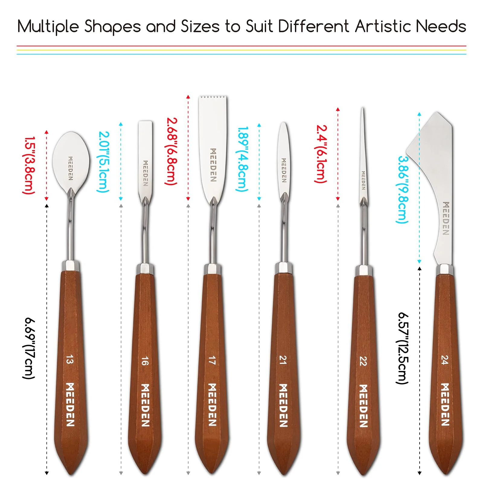 MEEDEN Artist Grade Painting Palette Knife - Image 9